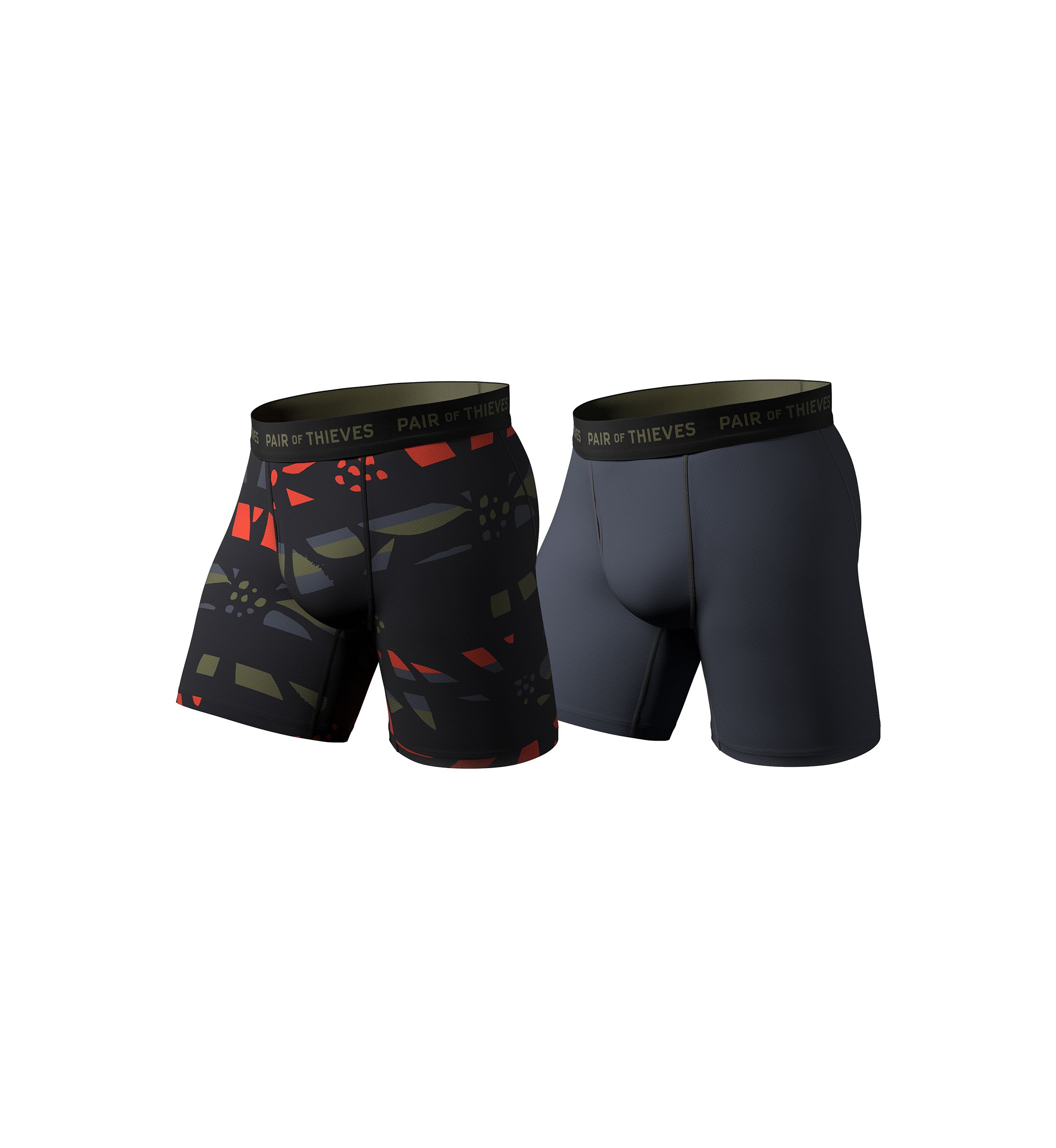 Super Fit 2-Pack Long Boxer Briefs
