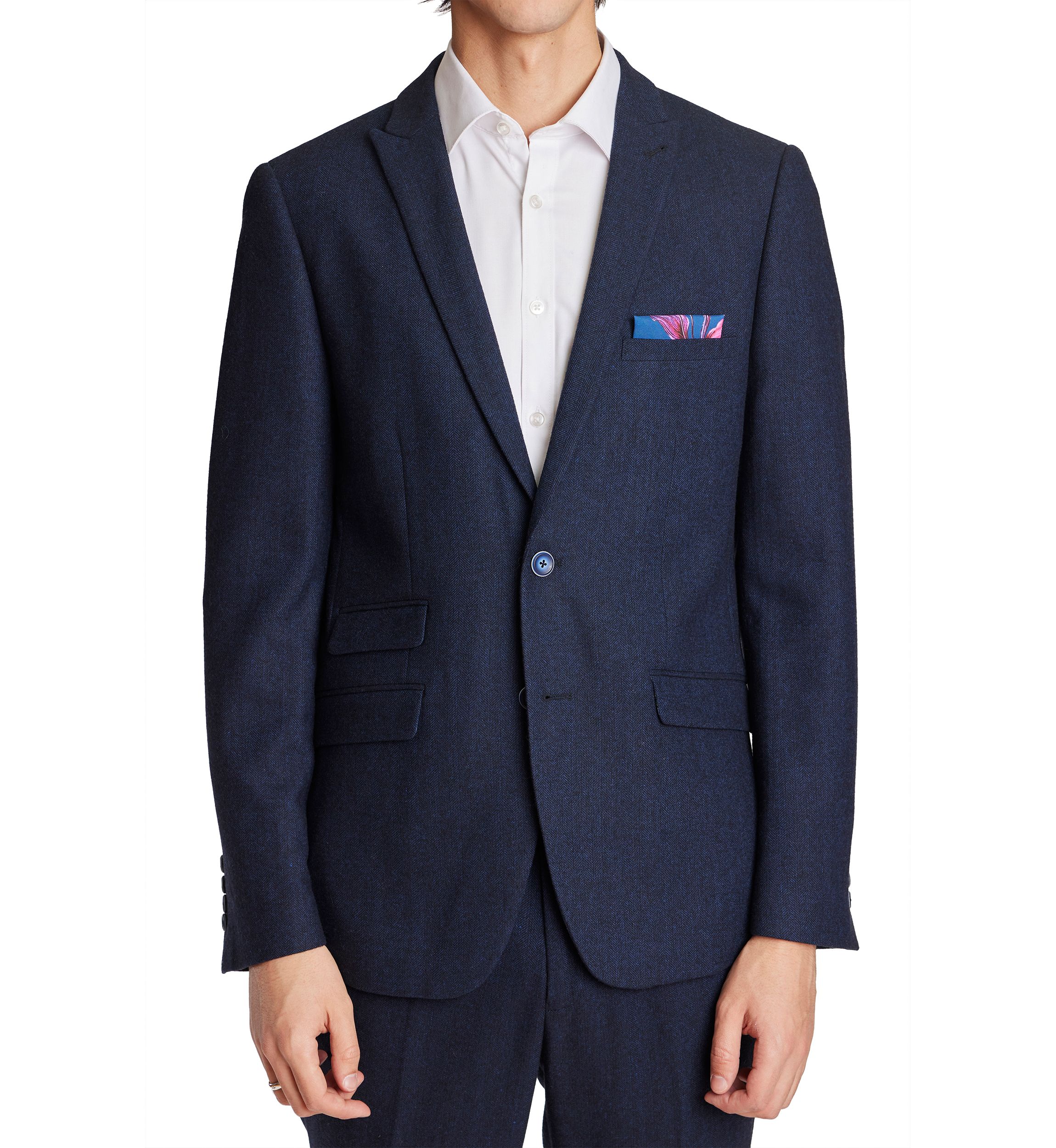 Mens Ashton Peak Suit Jacket