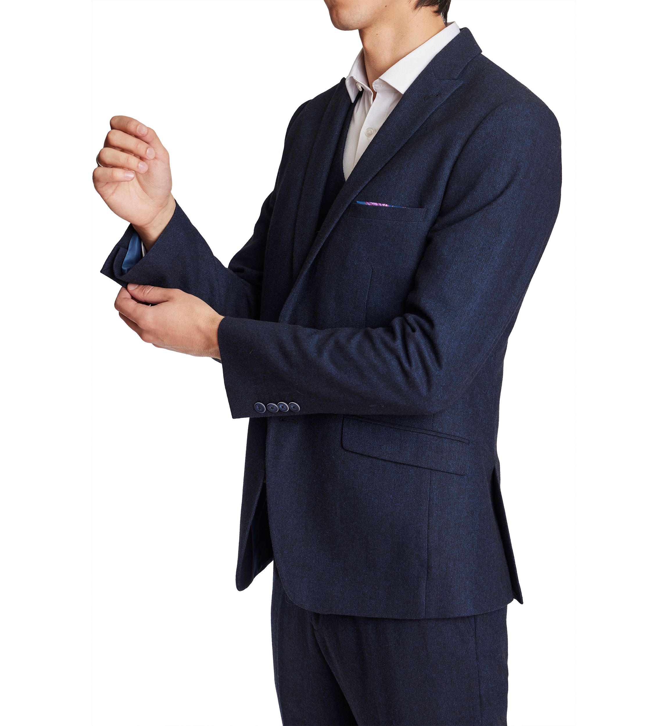 Mens Ashton Peak Suit Jacket