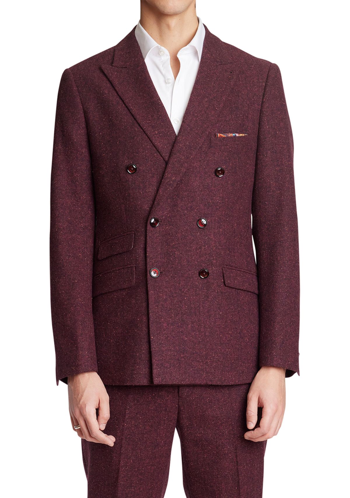 Mens Soho Peak Double Breasted Jacket