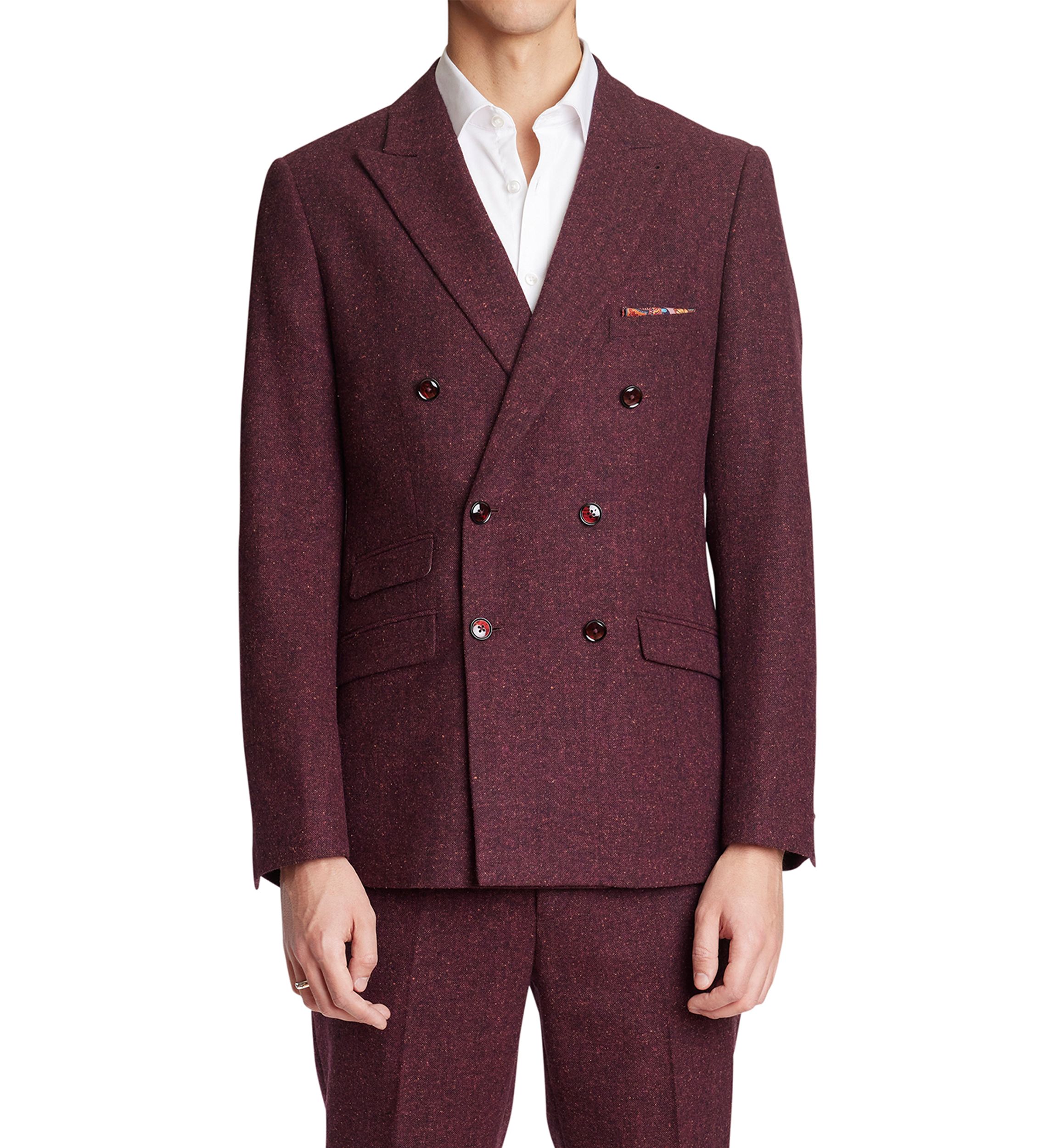 Mens Soho Peak Double Breasted Jacket