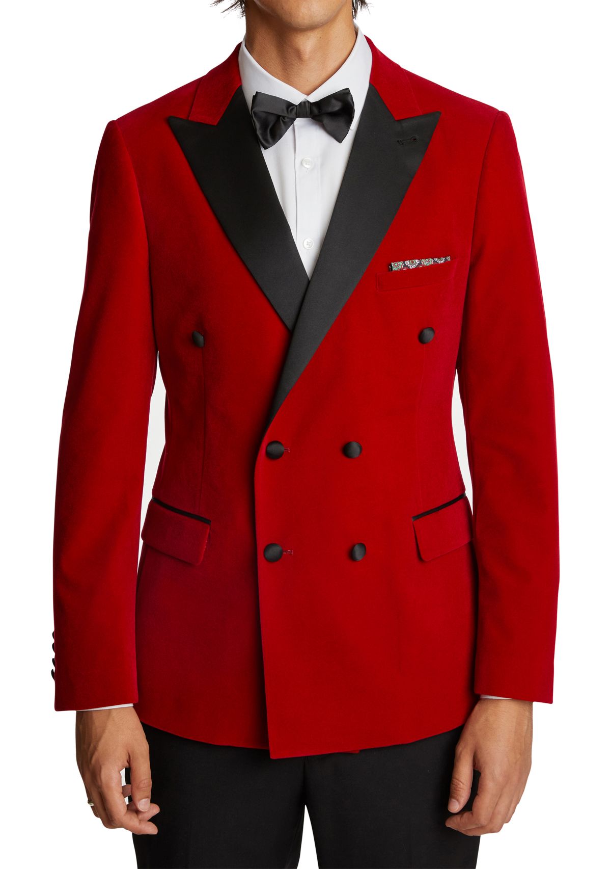 Mens Grosvenor Peak Double Breasted Tux Separate Suit Jacket