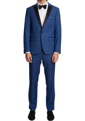 Men's Dark Blue Shark Separate Suit Jacket