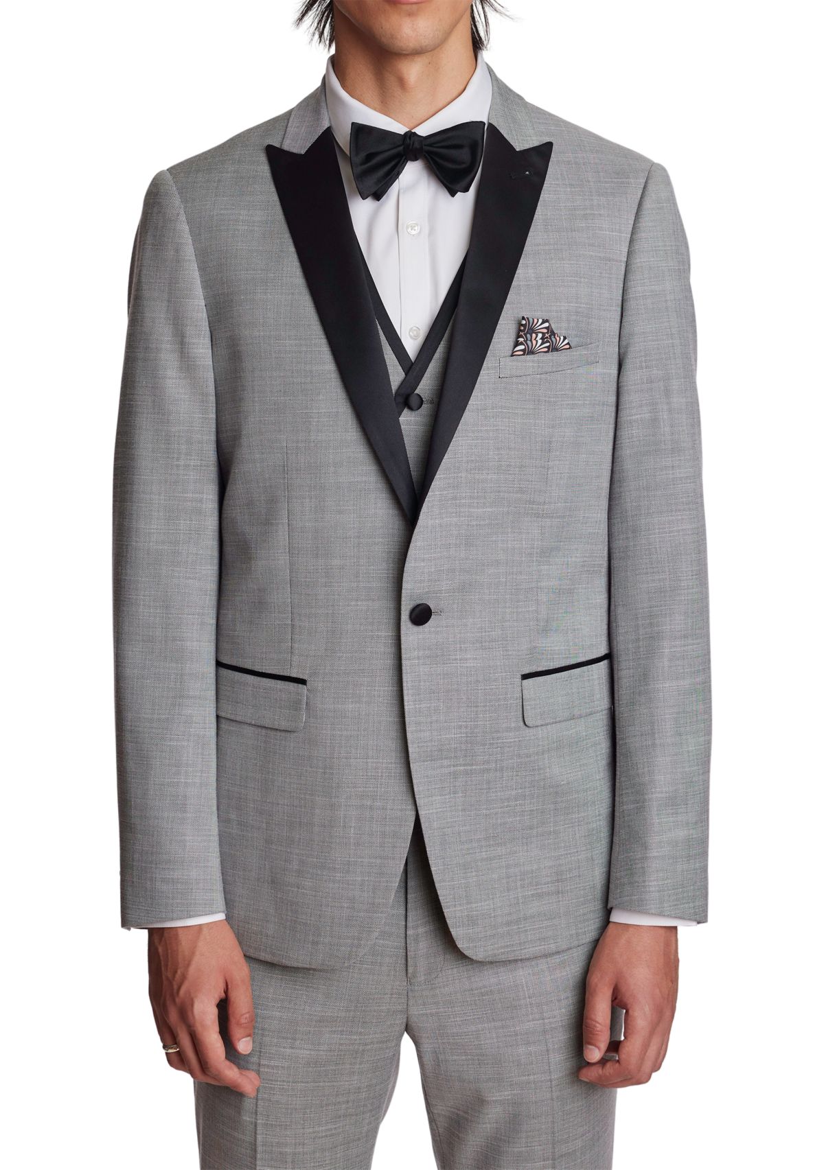 Mens Ice Gray Shark Suit Separate Jacket