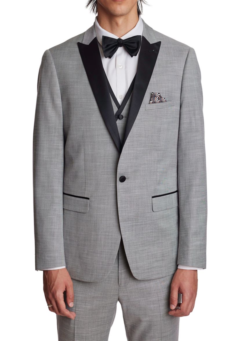 Mens Ice Gray Shark Suit Separate Jacket