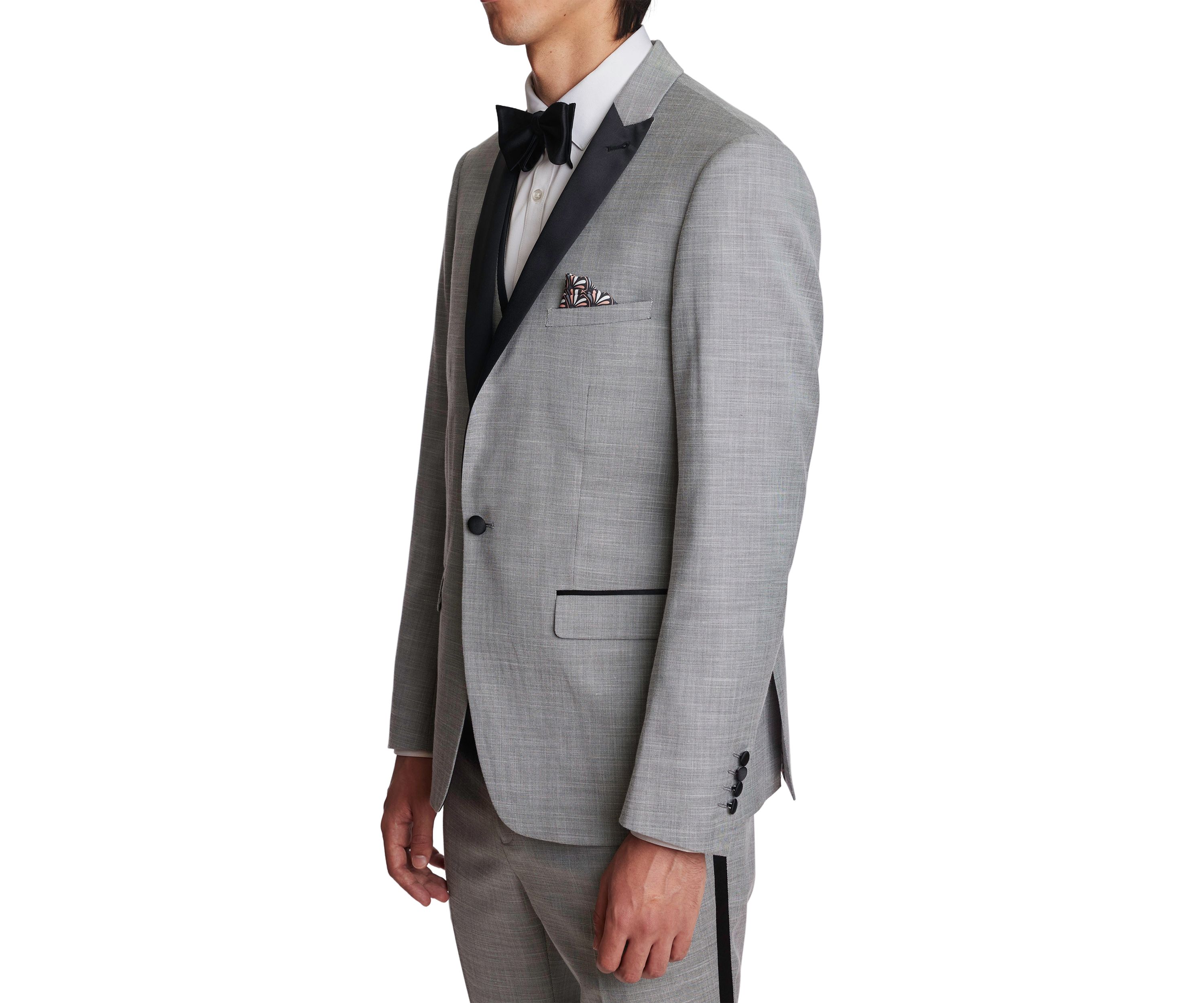 Mens Ice Gray Shark Suit Separate Jacket