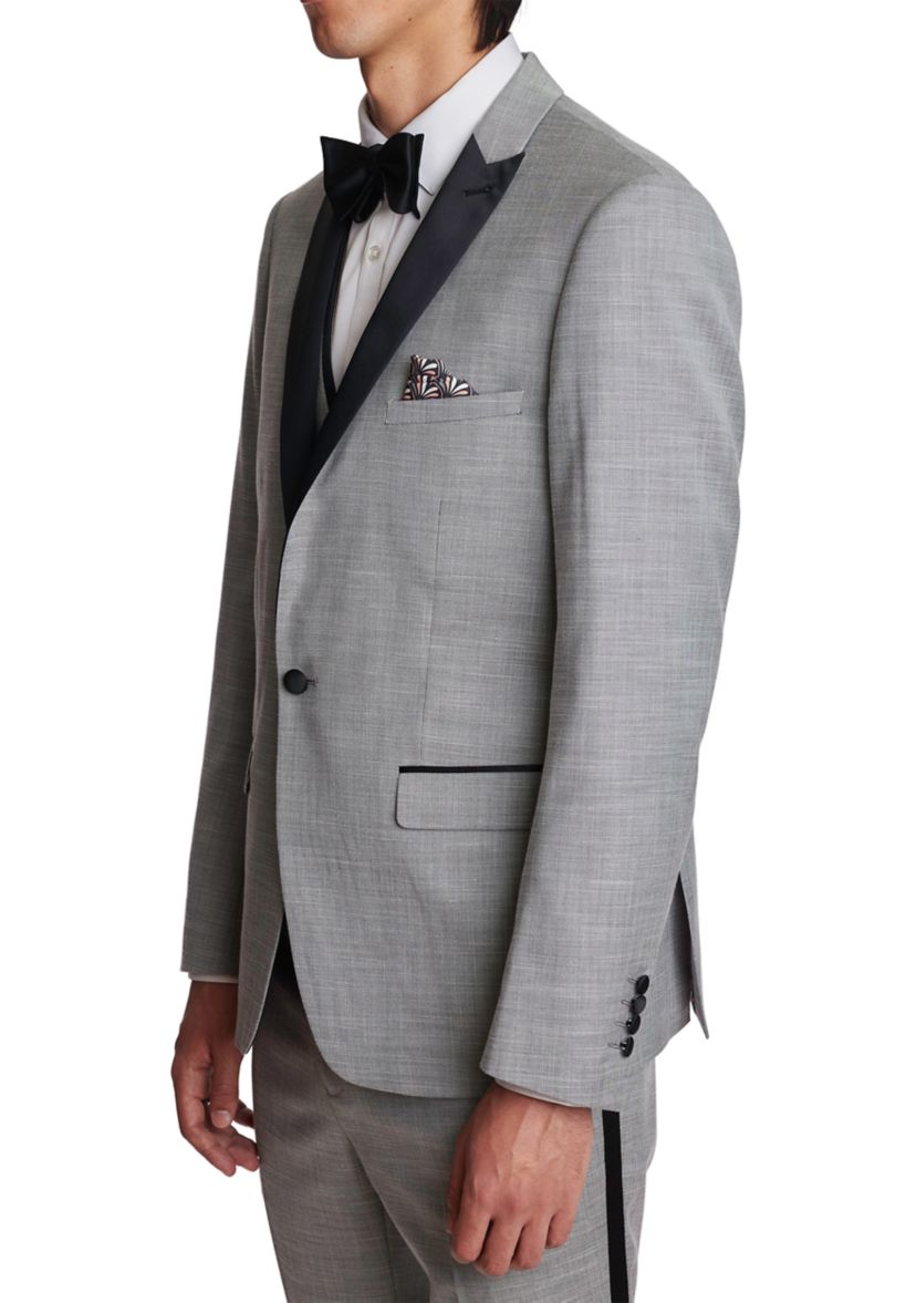 Mens Ice Gray Shark Suit Separate Jacket
