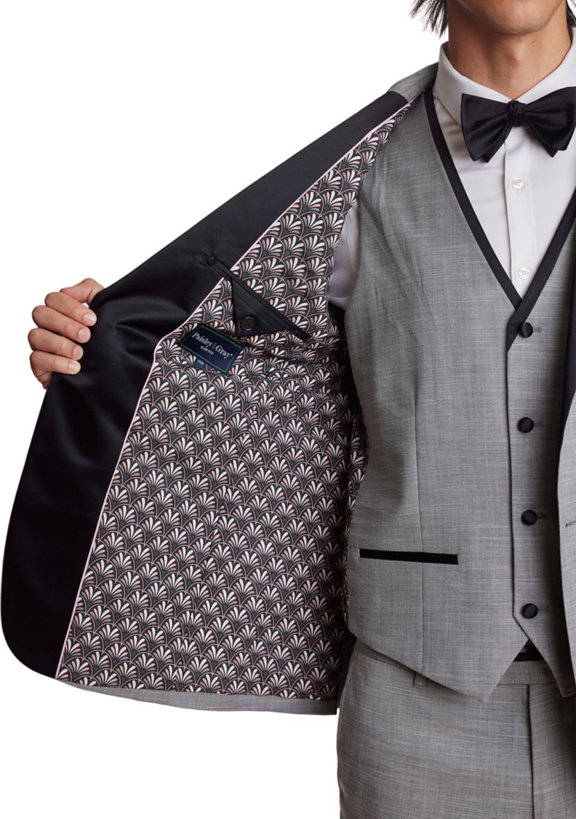 Mens Ice Gray Shark Suit Separate Jacket