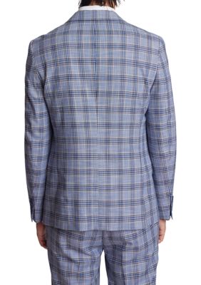 Men's Check Print Sport Coat