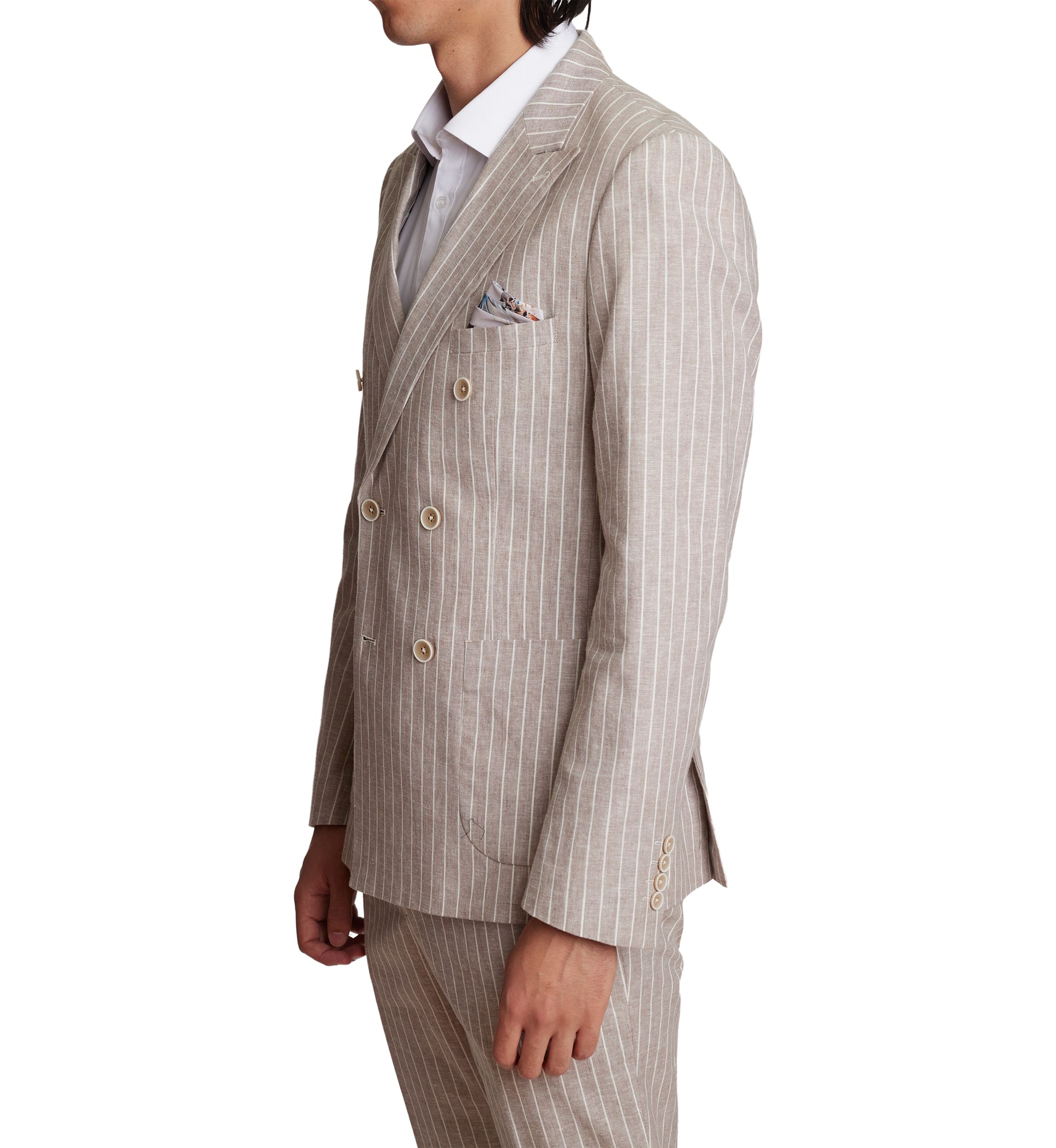 Mens Double Breasted Suit Separate Coat