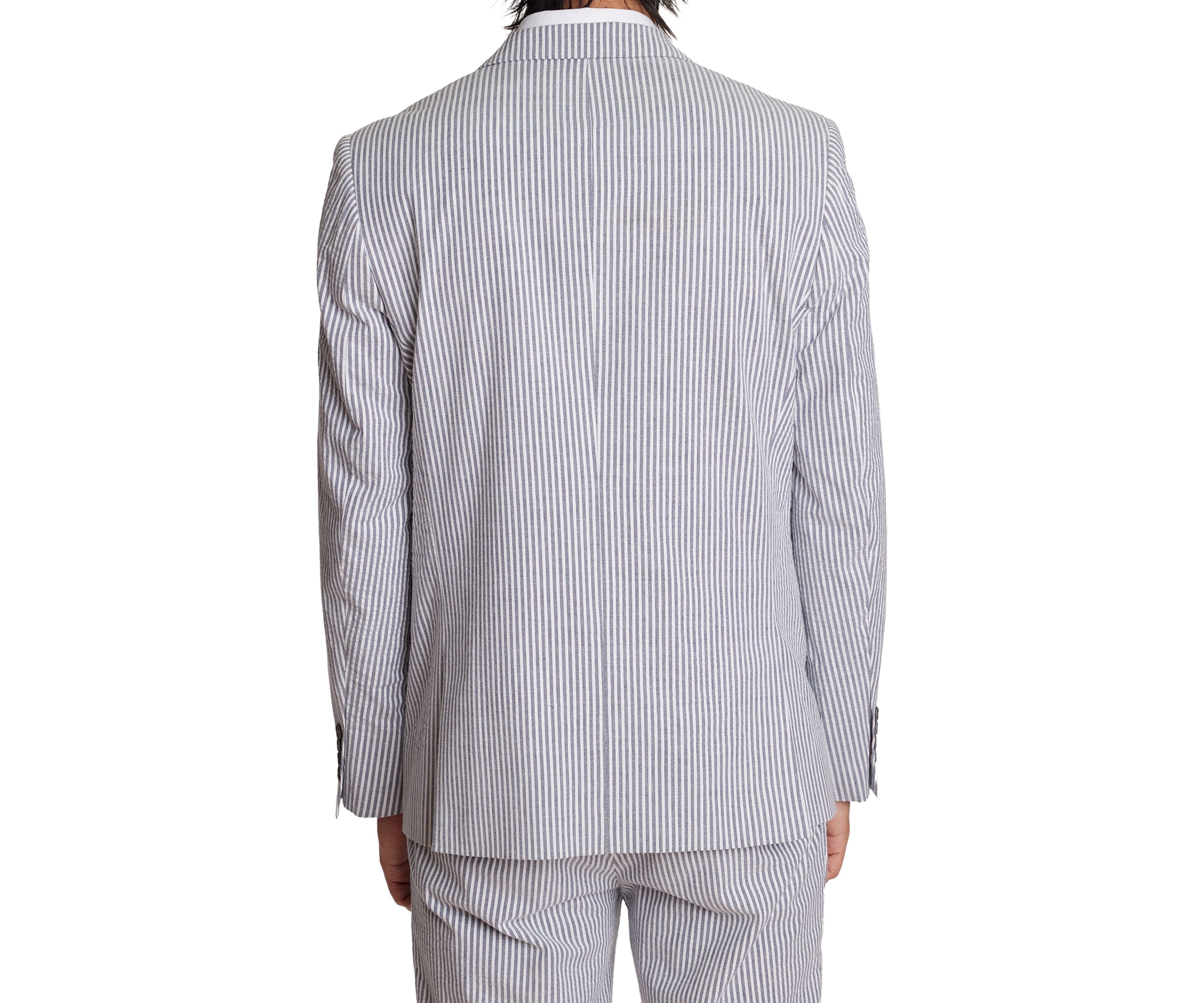 Mens Seersucker Suit Separate Coat