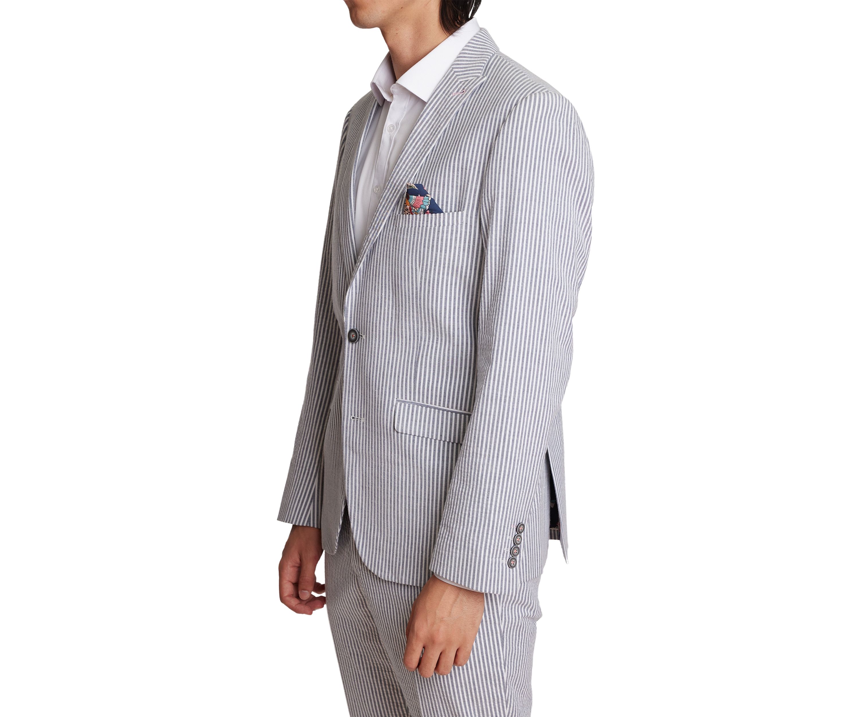 Mens Seersucker Suit Separate Coat