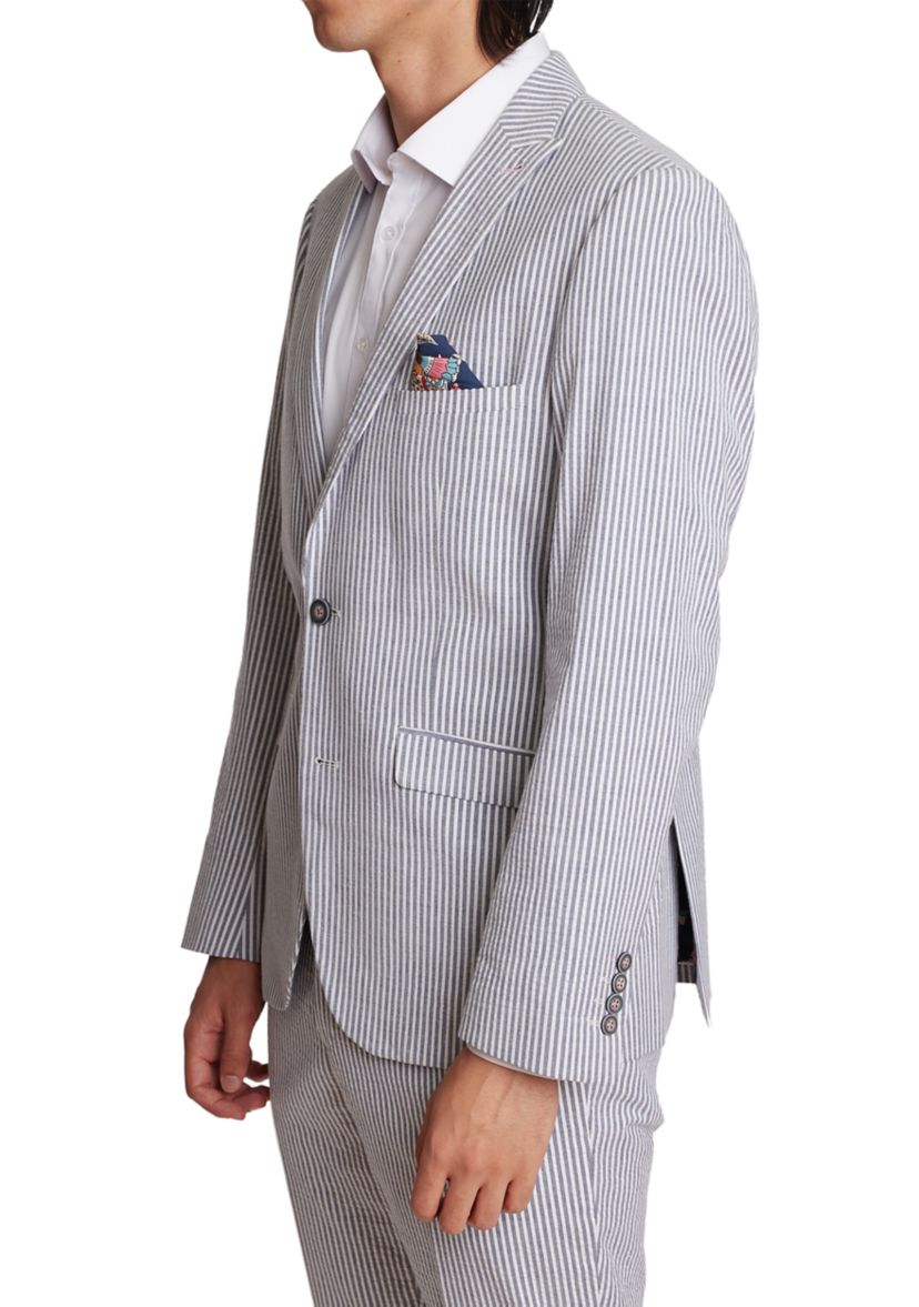 Mens Seersucker Suit Separate Coat