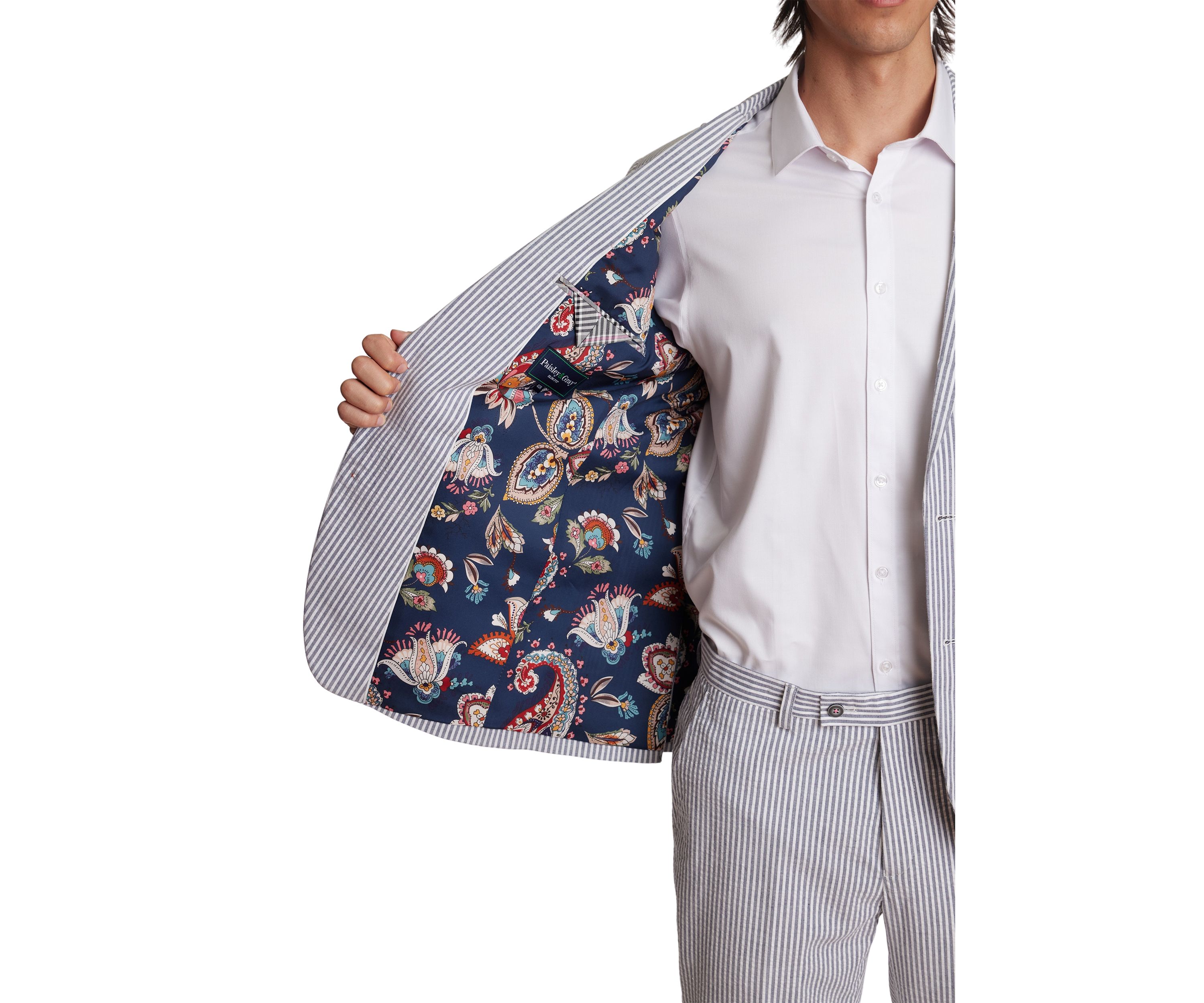 Mens Seersucker Suit Separate Coat