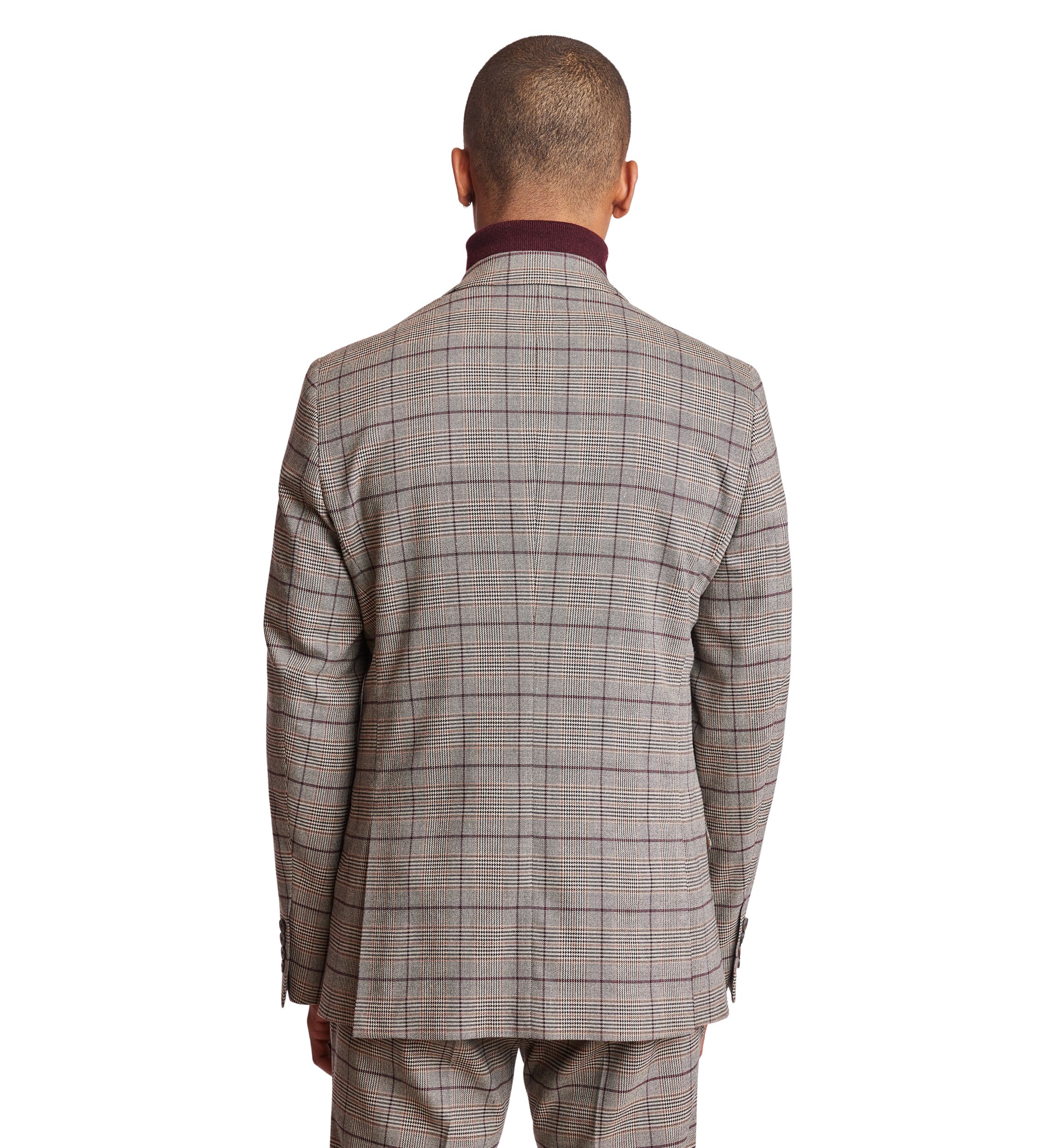 Mens Ashton Peak Slim Fit Suit Separate Jacket