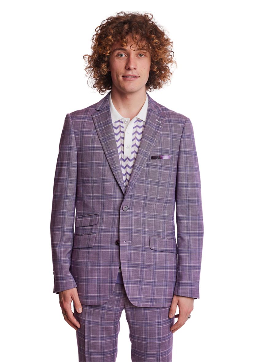 Mens Plaid Sport Coat 