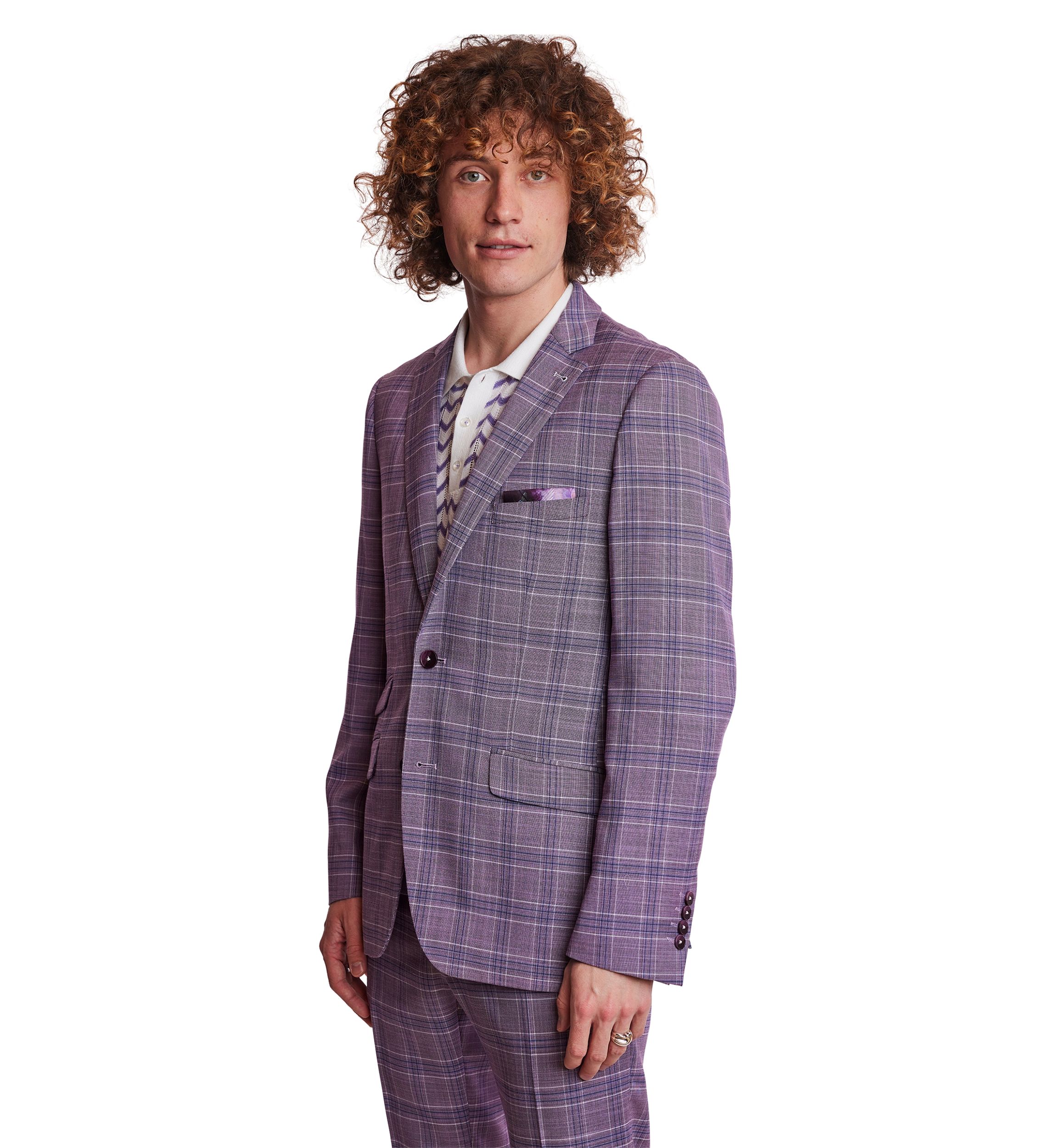 Mens Plaid Sport Coat 
