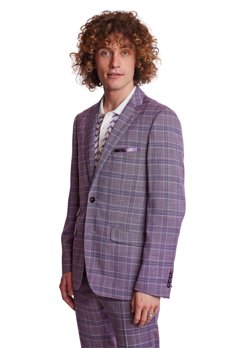 Mens Plaid Sport Coat 
