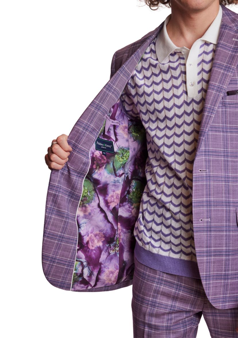 Mens Plaid Sport Coat 