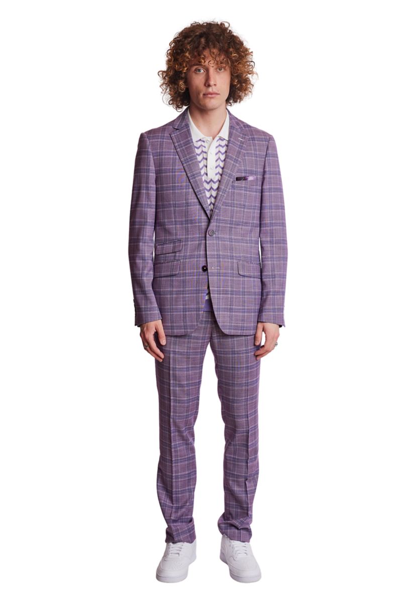 Mens Plaid Sport Coat 