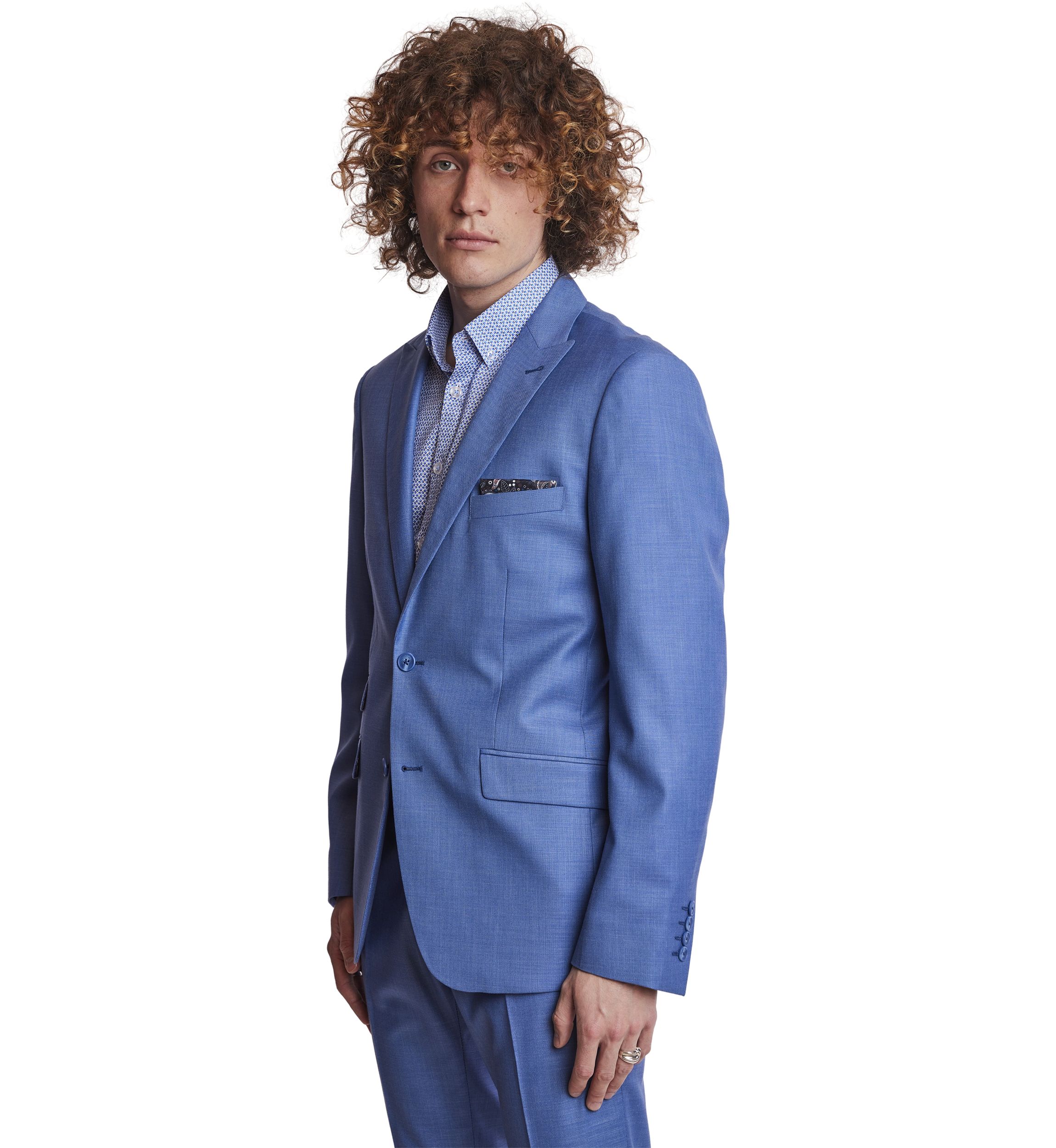 Mens Blue Suit Separate Jacket