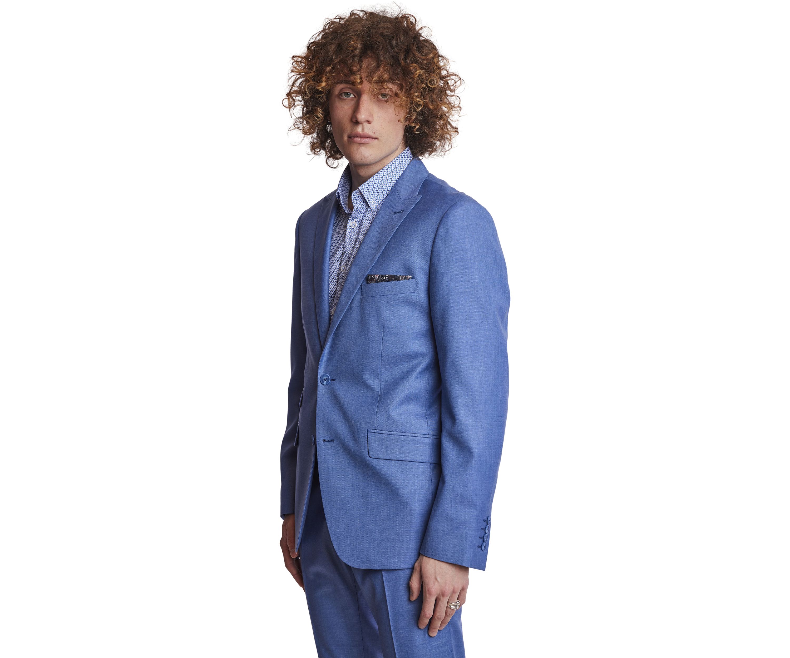 Mens Blue Suit Separate Jacket