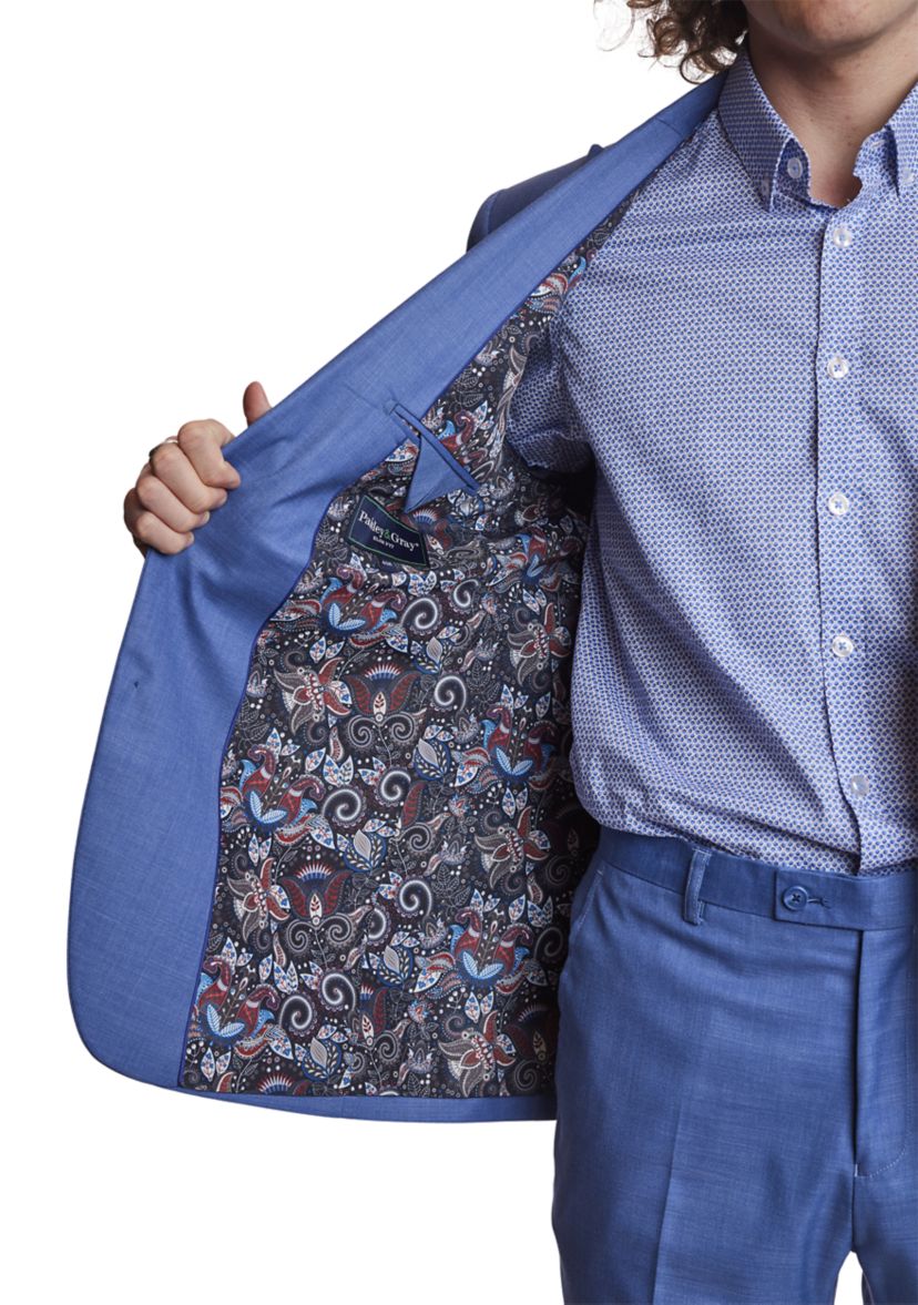 Mens Blue Suit Separate Jacket