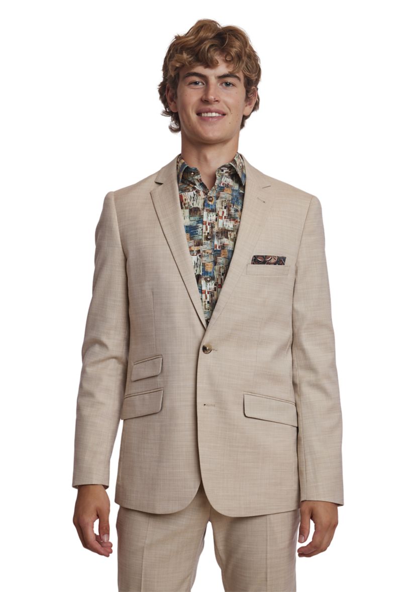 Mens Tan Suit Separate Jacket 