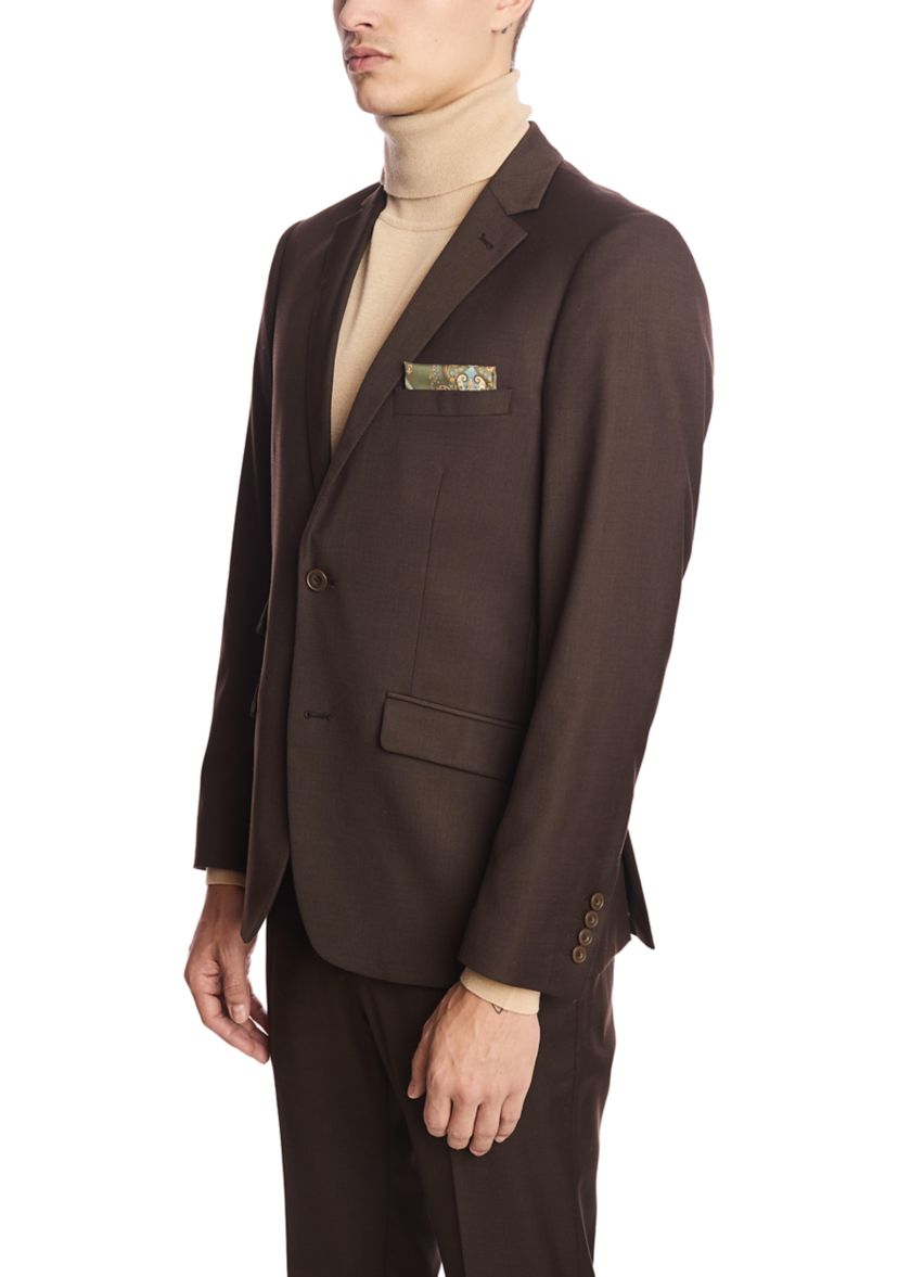 Mens Brown Suit Separate Jacket