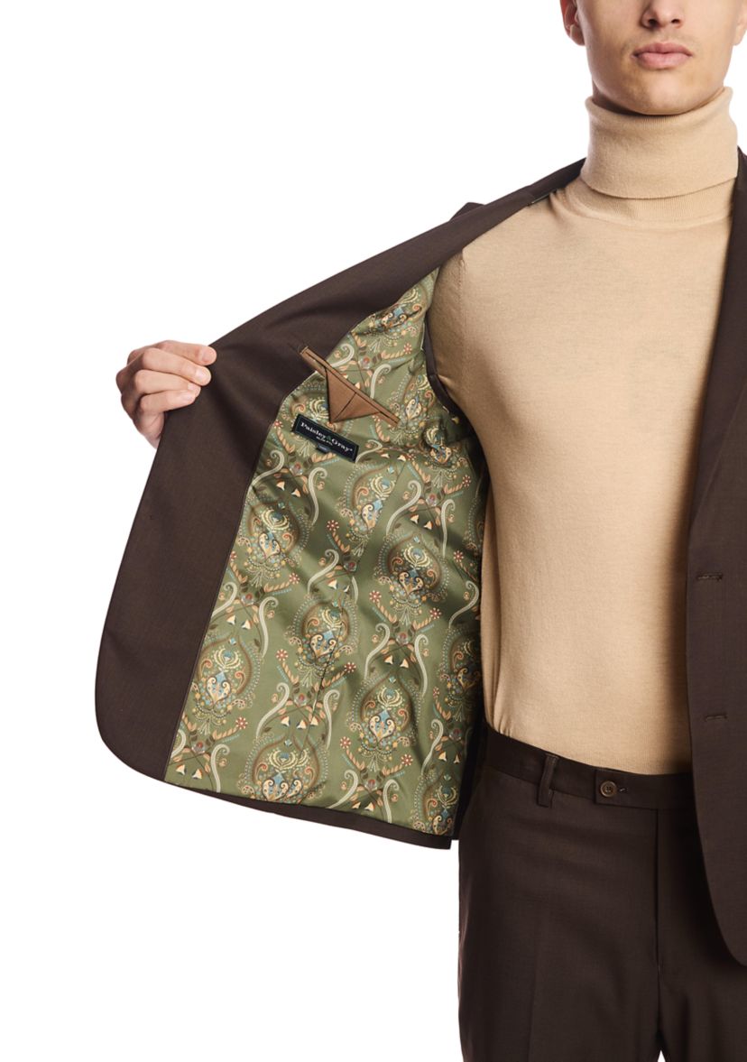 Mens Brown Suit Separate Jacket