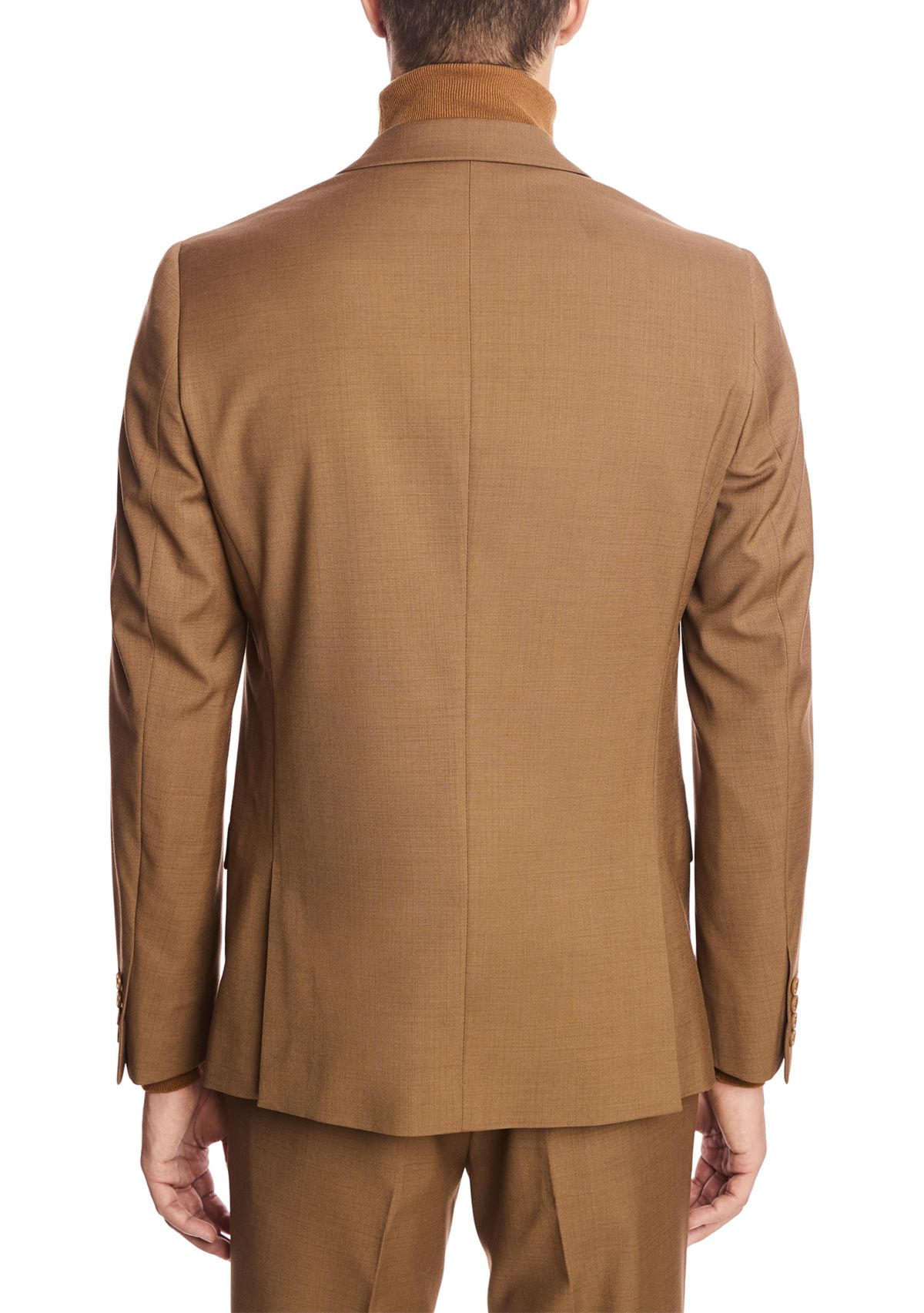 Mens Deep Tan Suit Separate Jacket