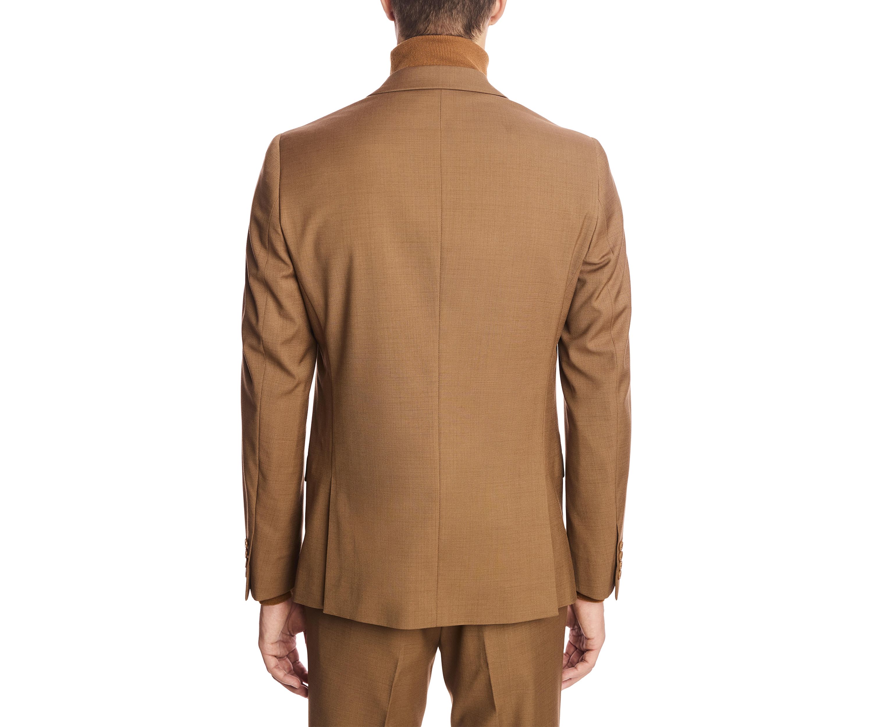 Mens Deep Tan Suit Separate Jacket