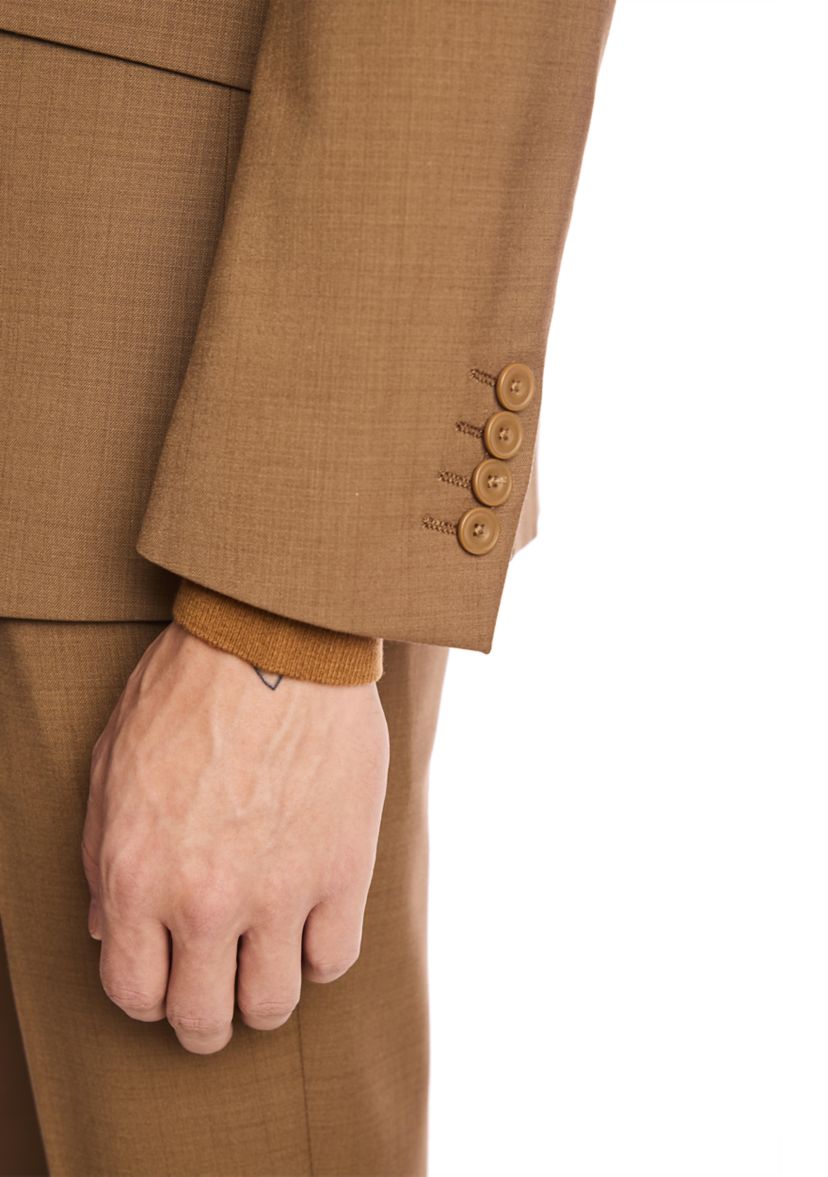 Mens Deep Tan Suit Separate Jacket
