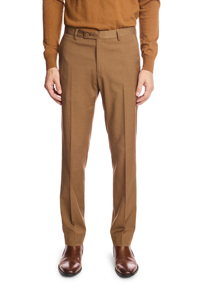 Mens Deep Tan Suit Separate Pants