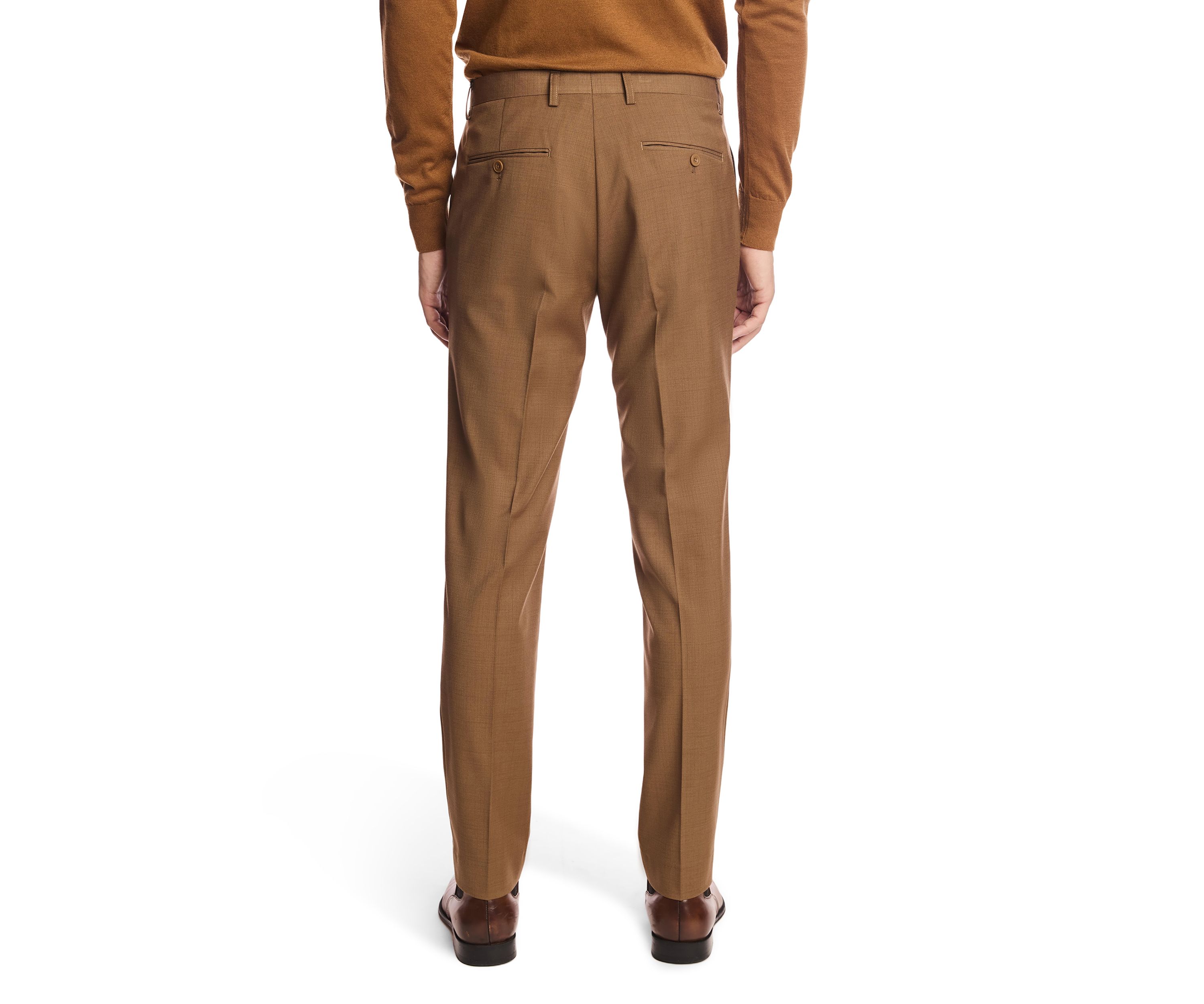 Mens Deep Tan Suit Separate Pants
