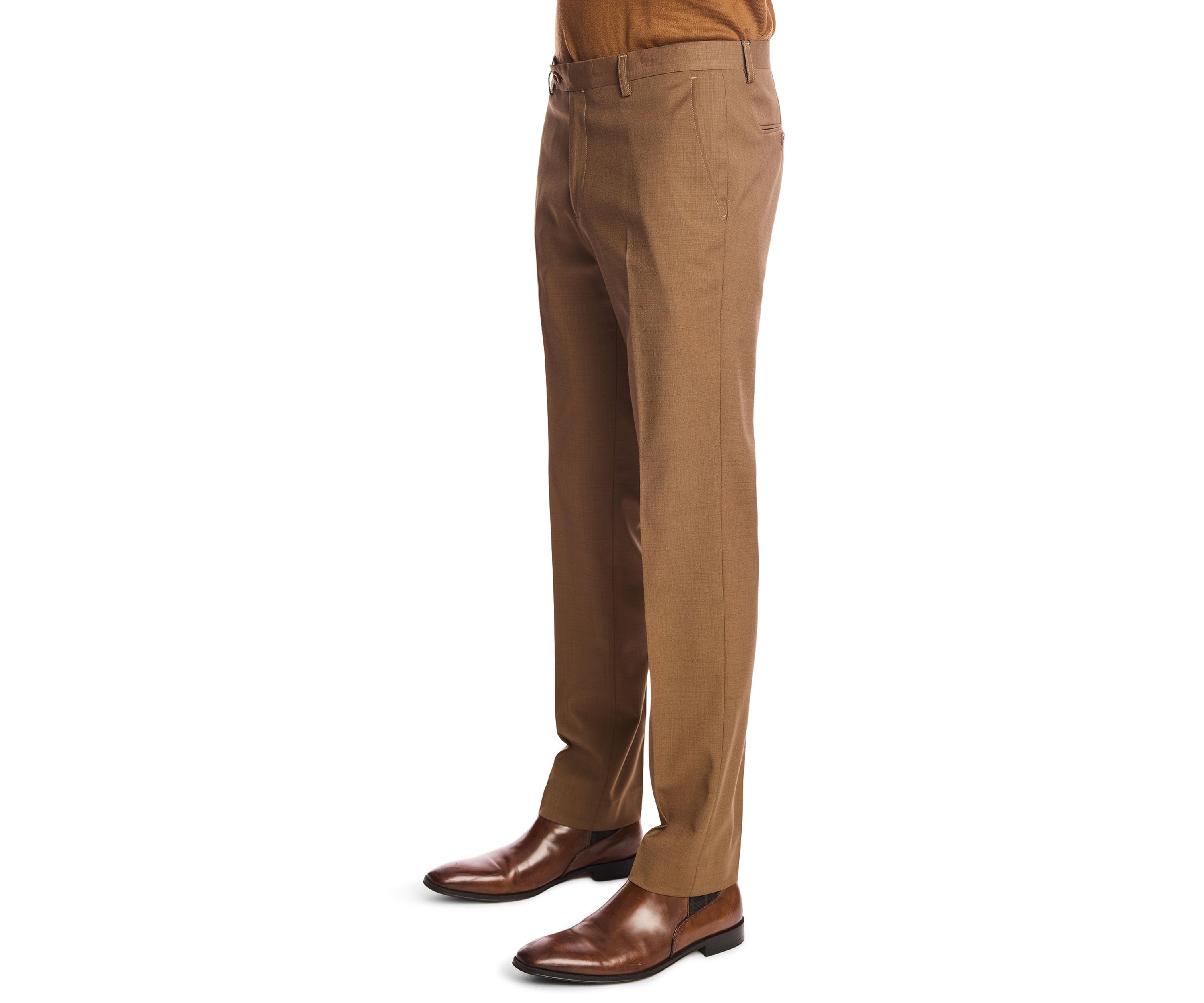 Mens Deep Tan Suit Separate Pants