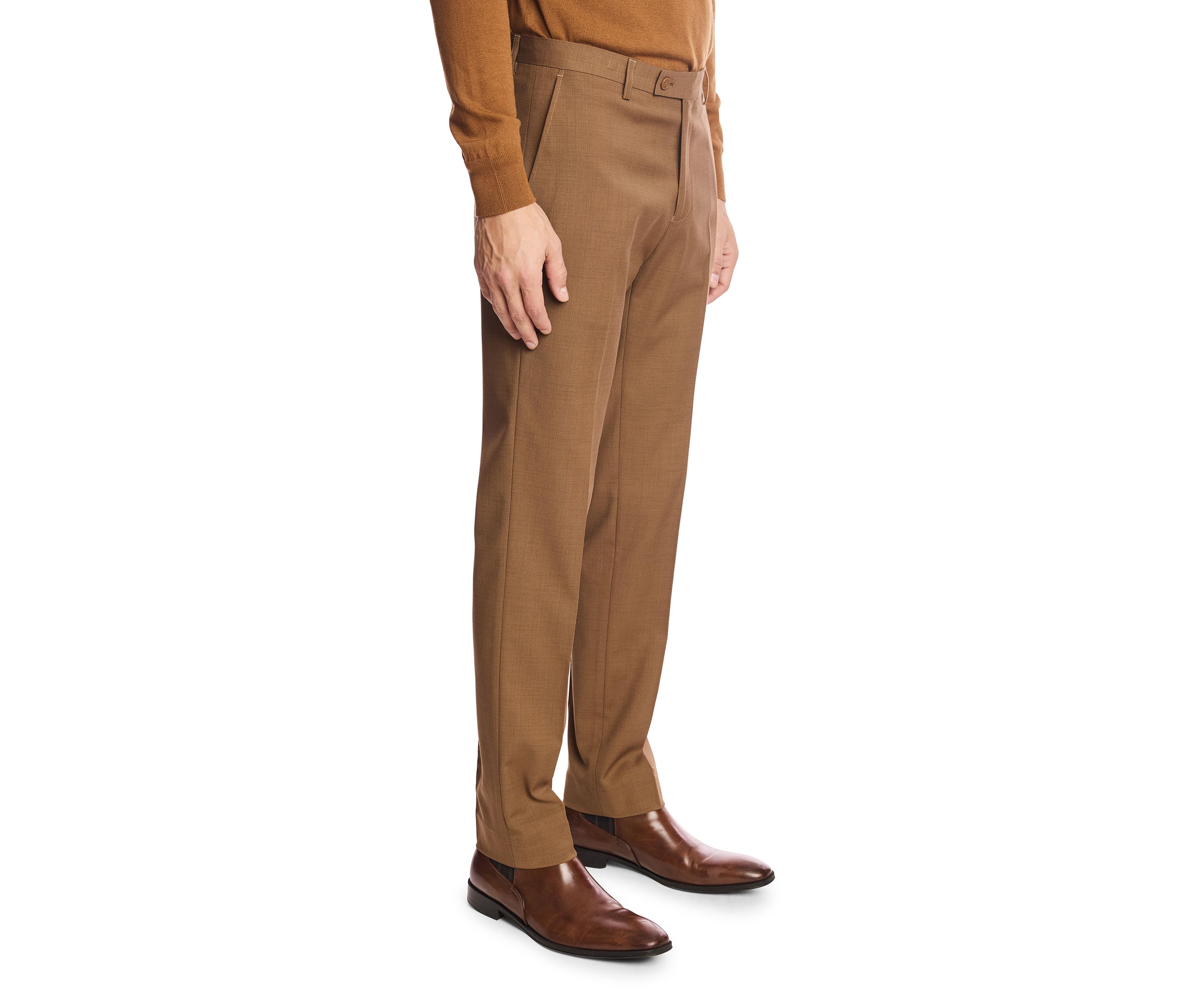 Mens Deep Tan Suit Separate Pants