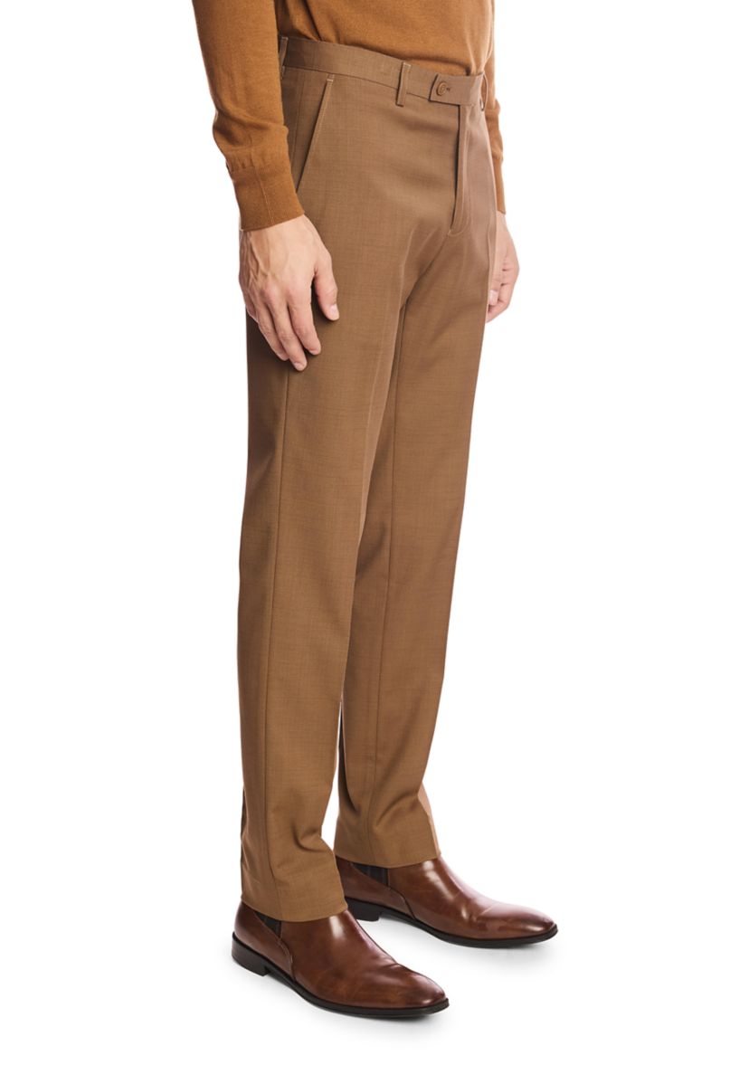 Mens Deep Tan Suit Separate Pants
