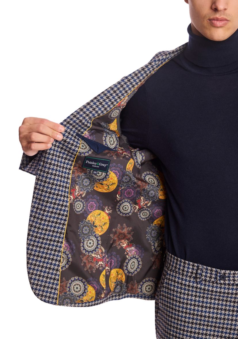 Mens Houndstooth Jacket