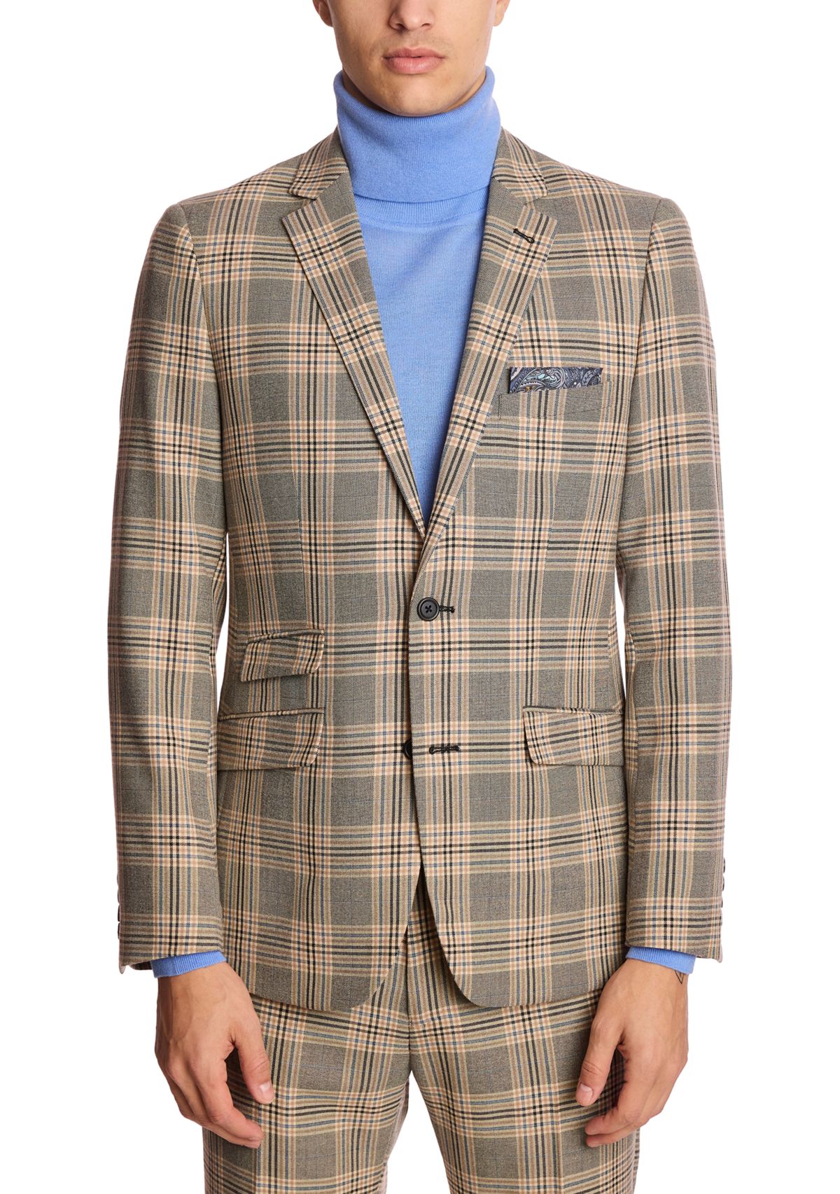 Mens Plaid Jacket