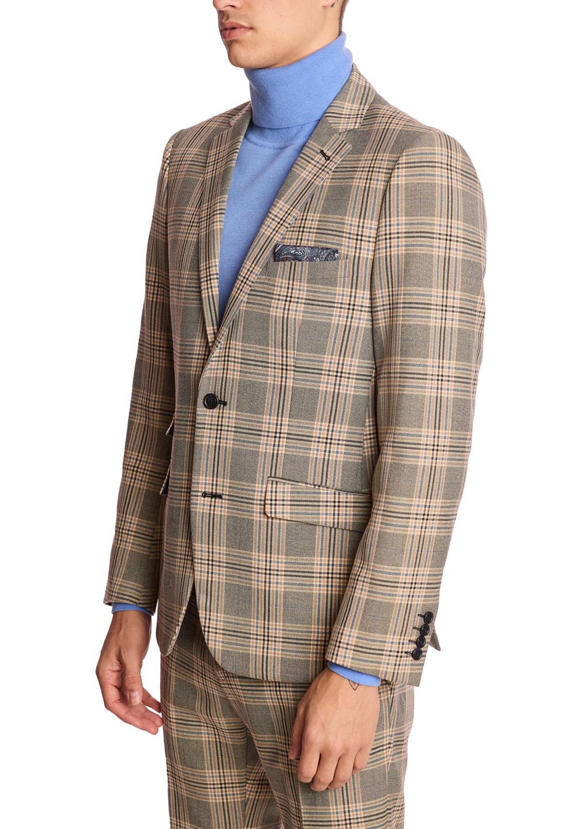 Mens Plaid Jacket