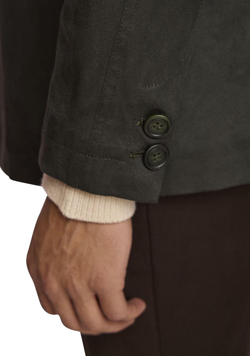 Mens Deep Green Shirt Jacket