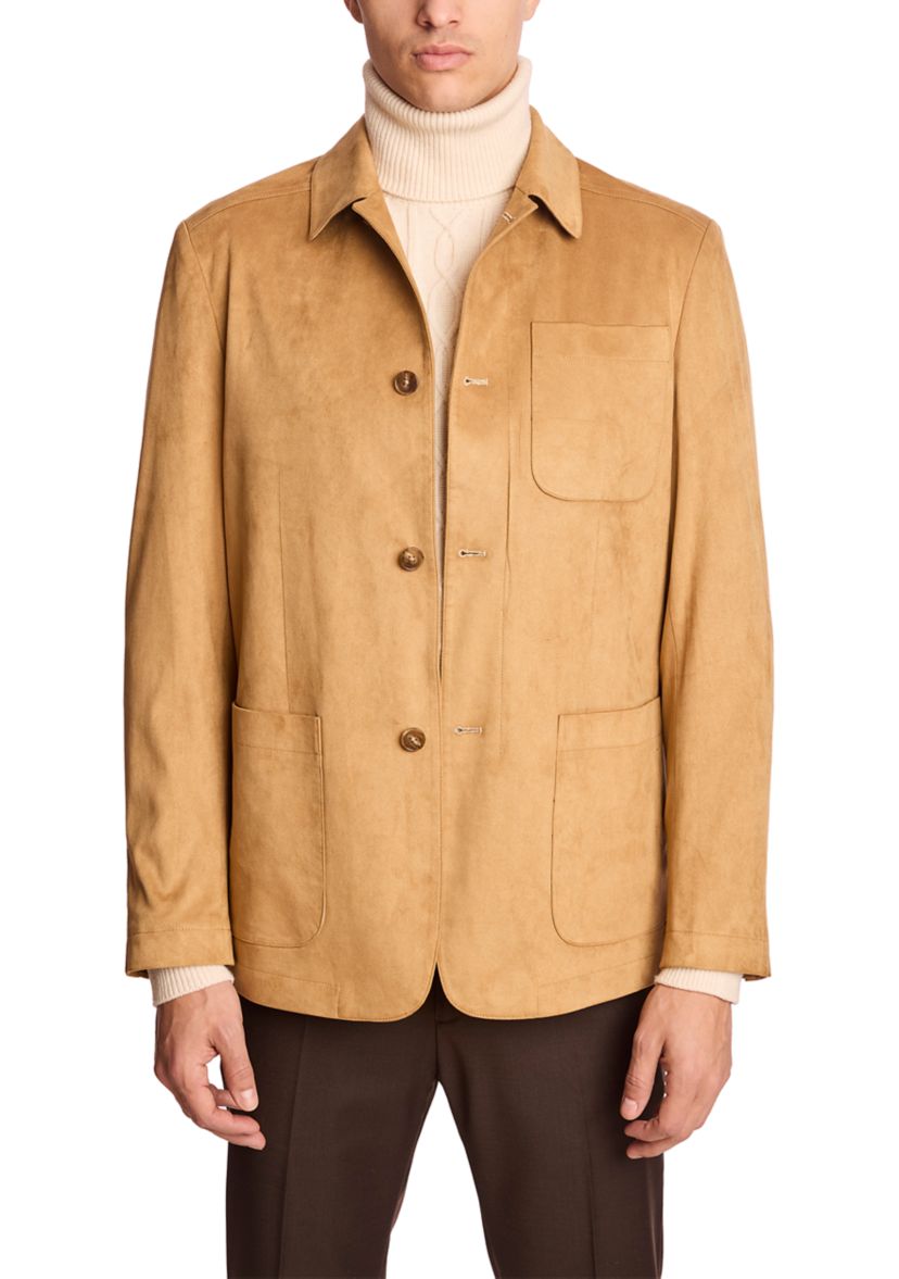 Mens Chamois Shirt Jacket