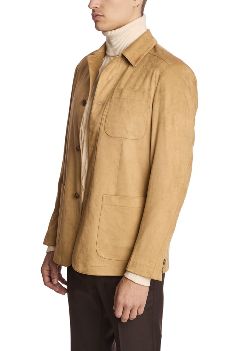 Mens Chamois Shirt Jacket