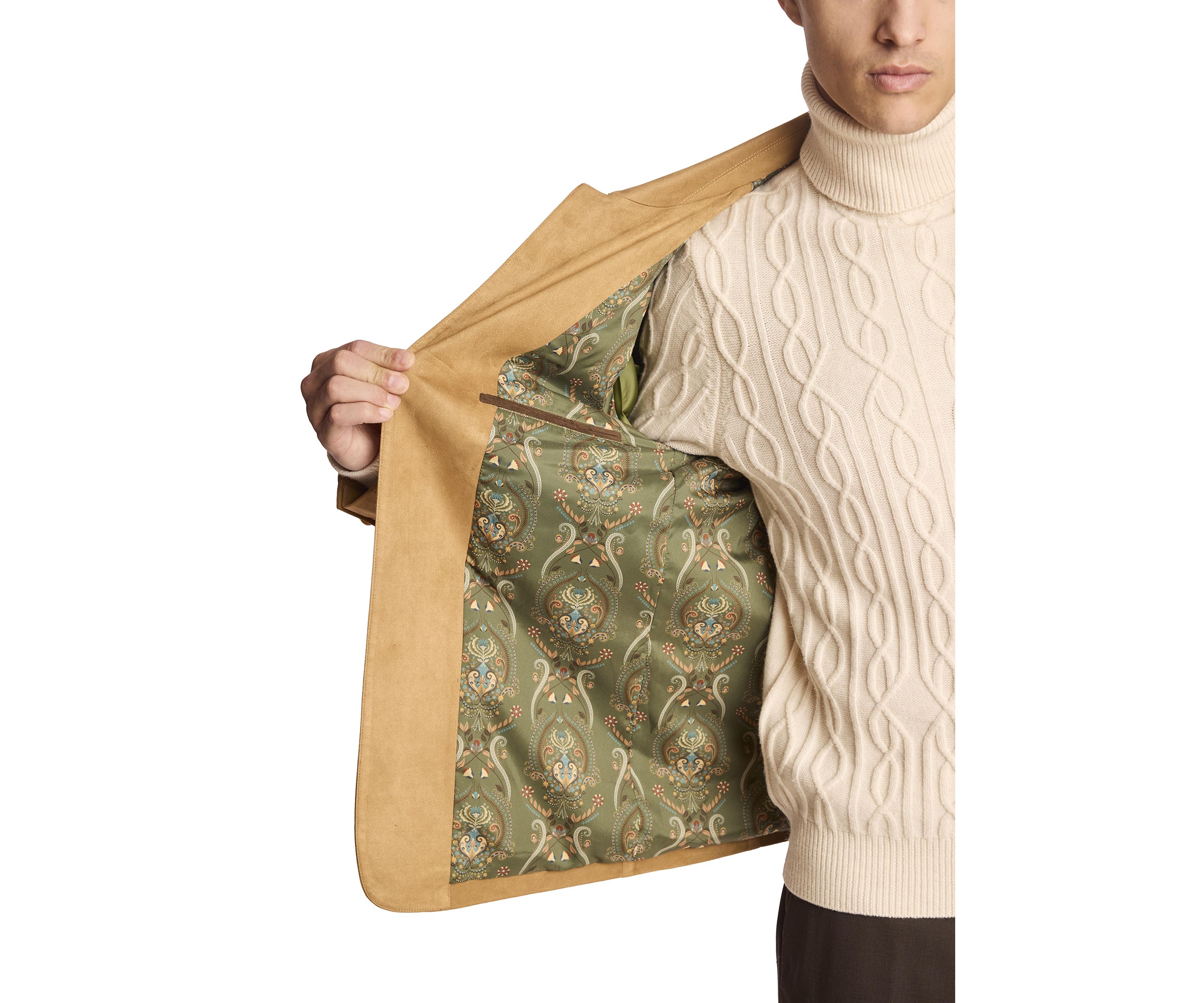 Mens Chamois Shirt Jacket