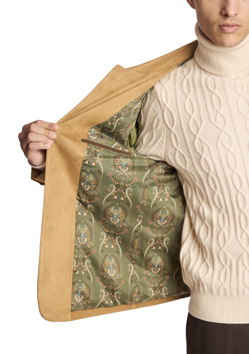 Mens Chamois Shirt Jacket