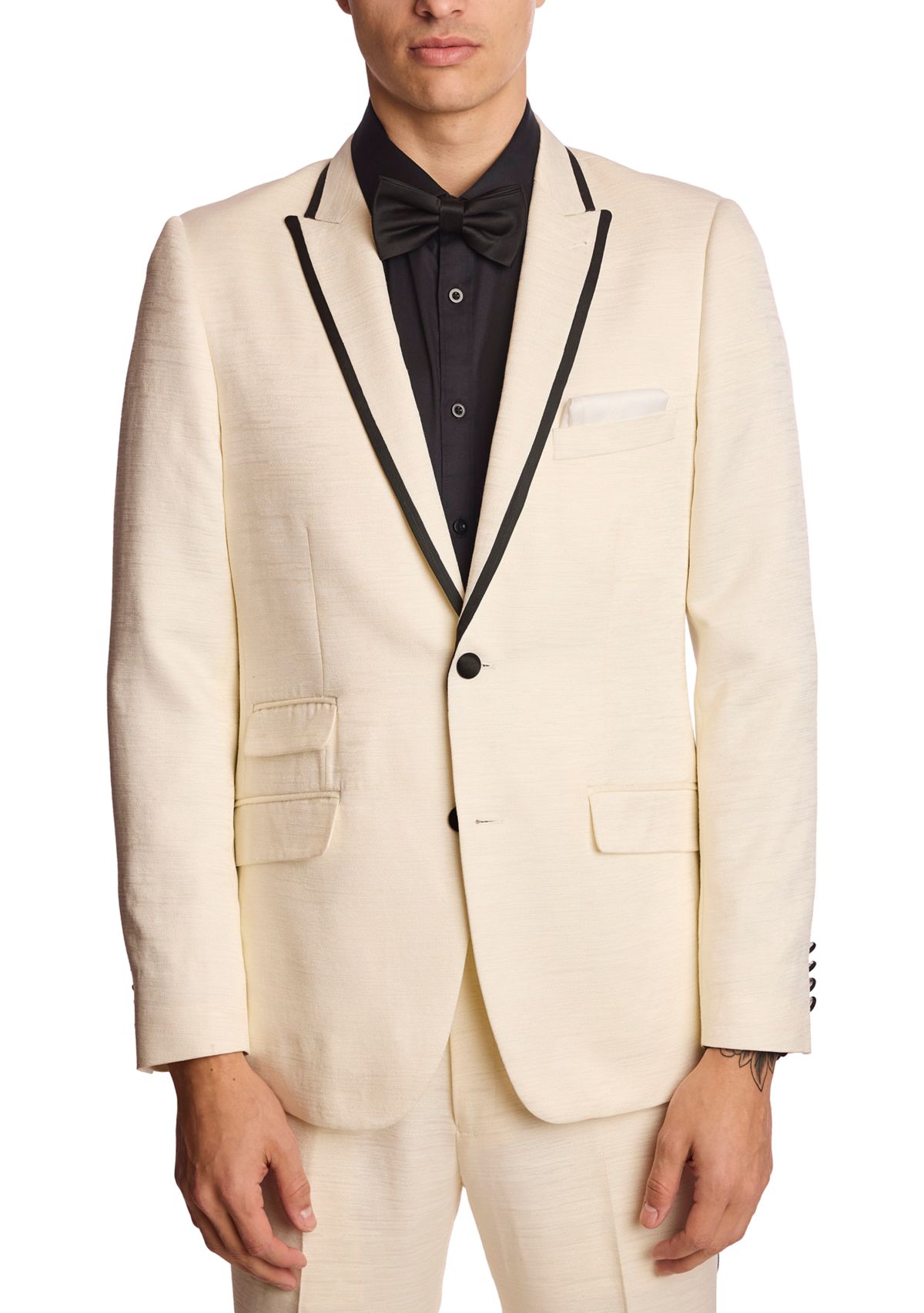 Mens White Occasion Jacket