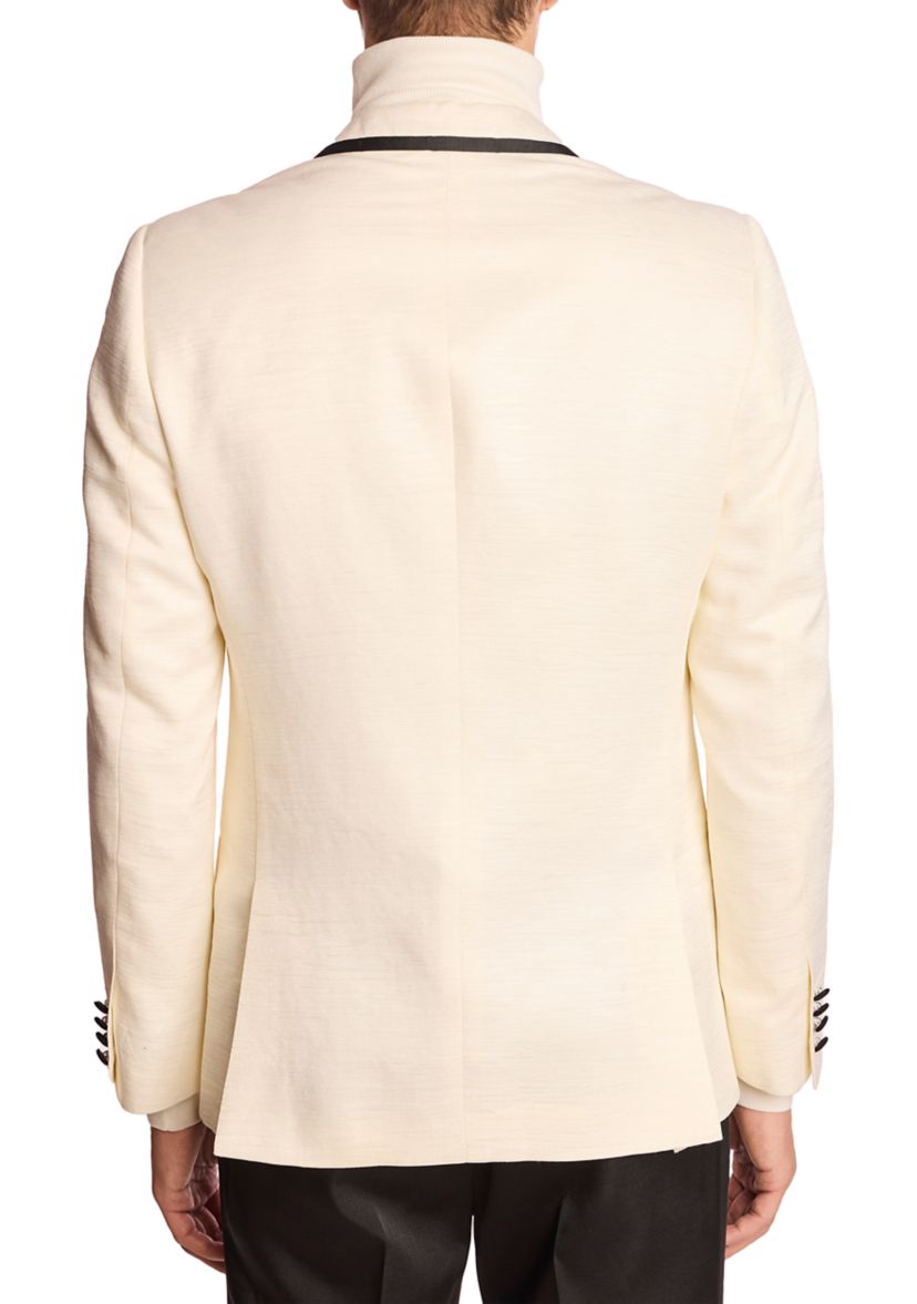 Mens White Occasion Jacket