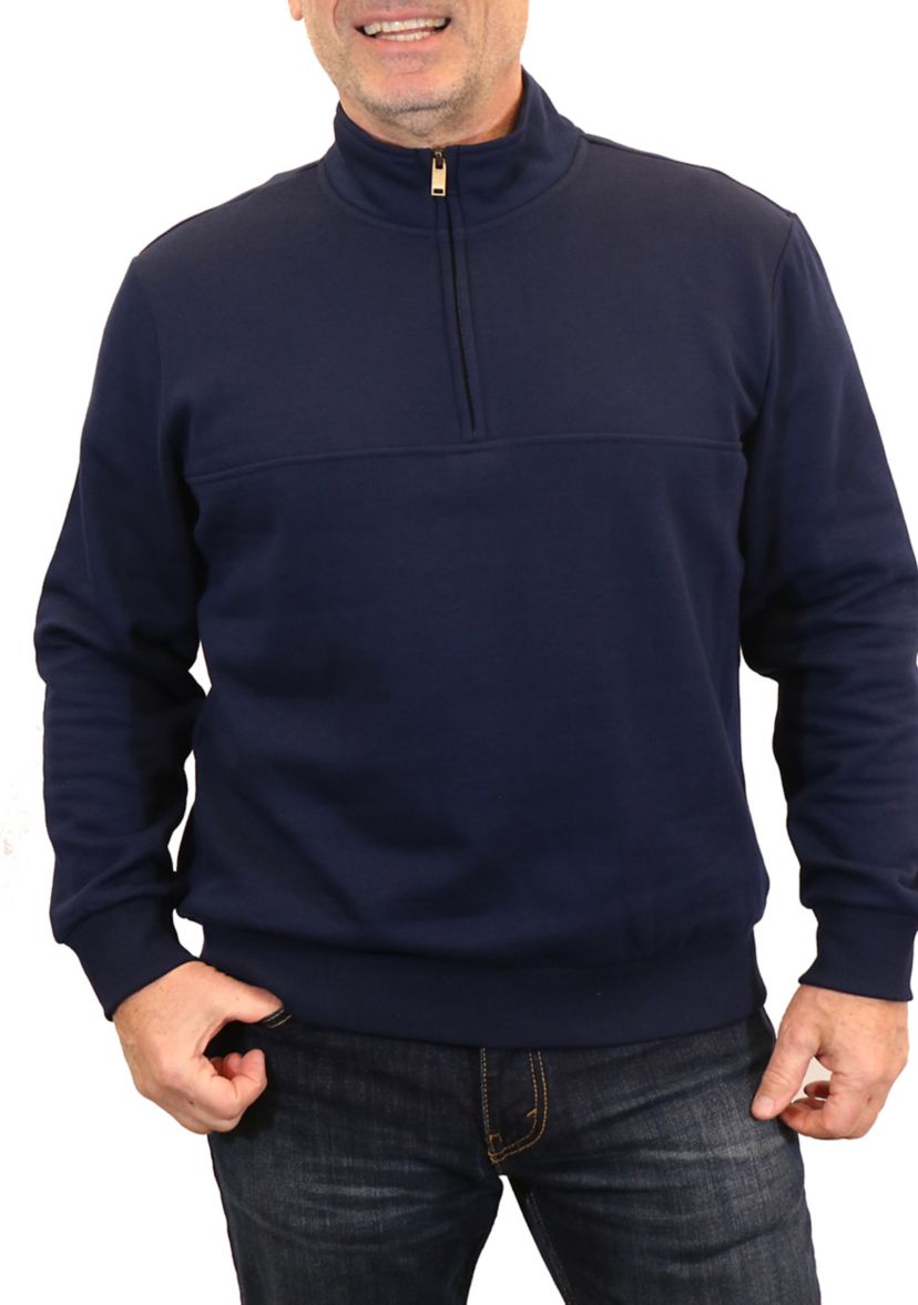 Mens 1/4 Zip Fleece Pullover