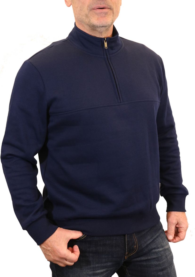 Mens 1/4 Zip Fleece Pullover